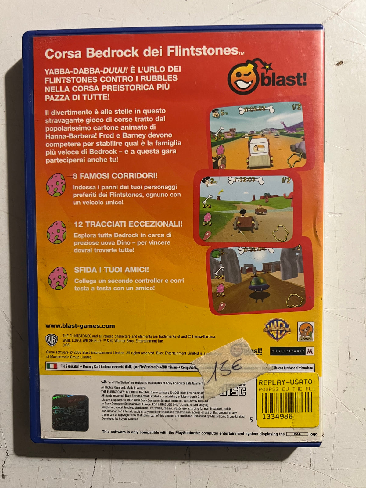 CORSA BEDROCK DEI FLINTSTONES
