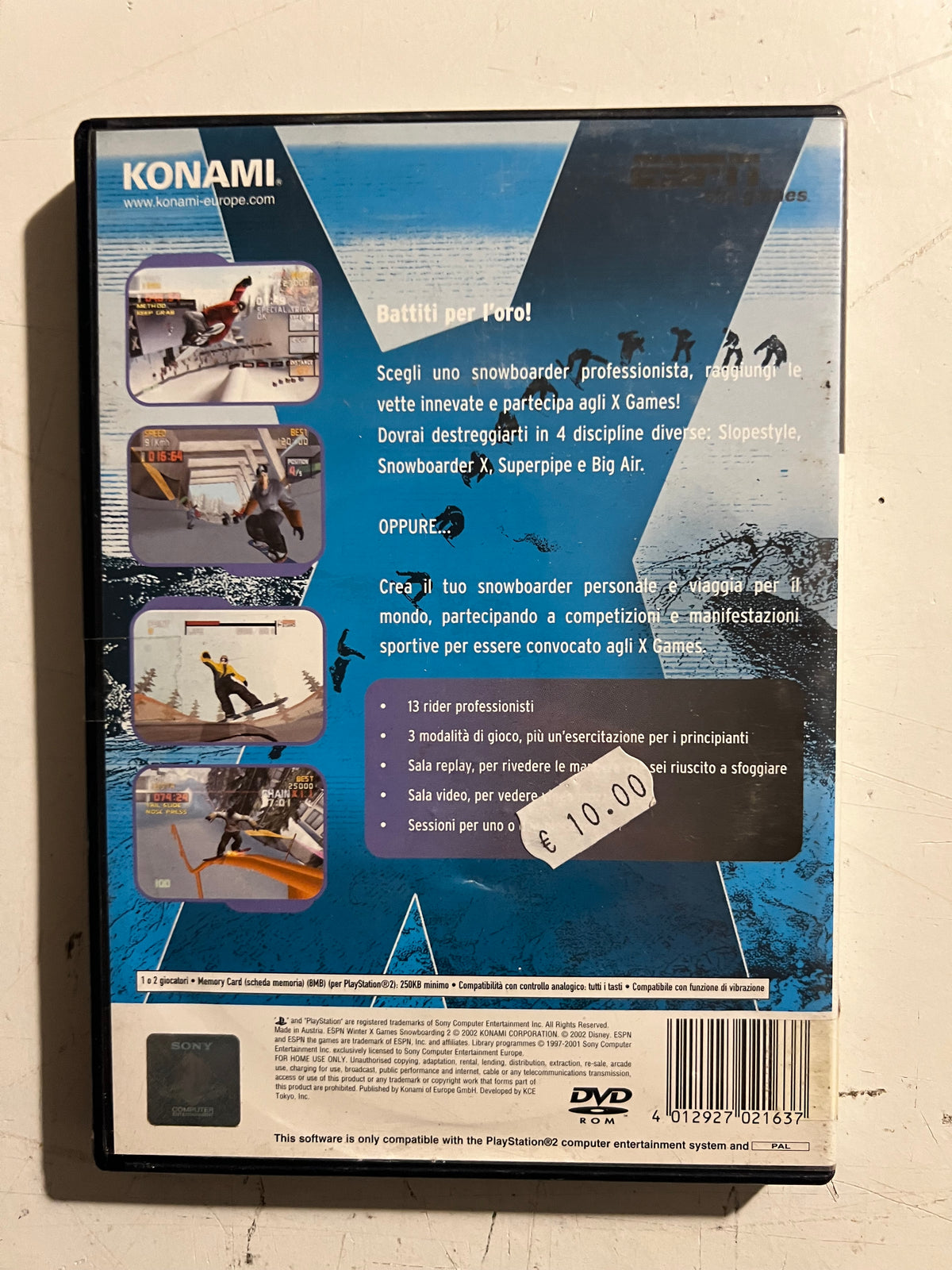 PS2 ESPN Winter Games Snowboarding 2