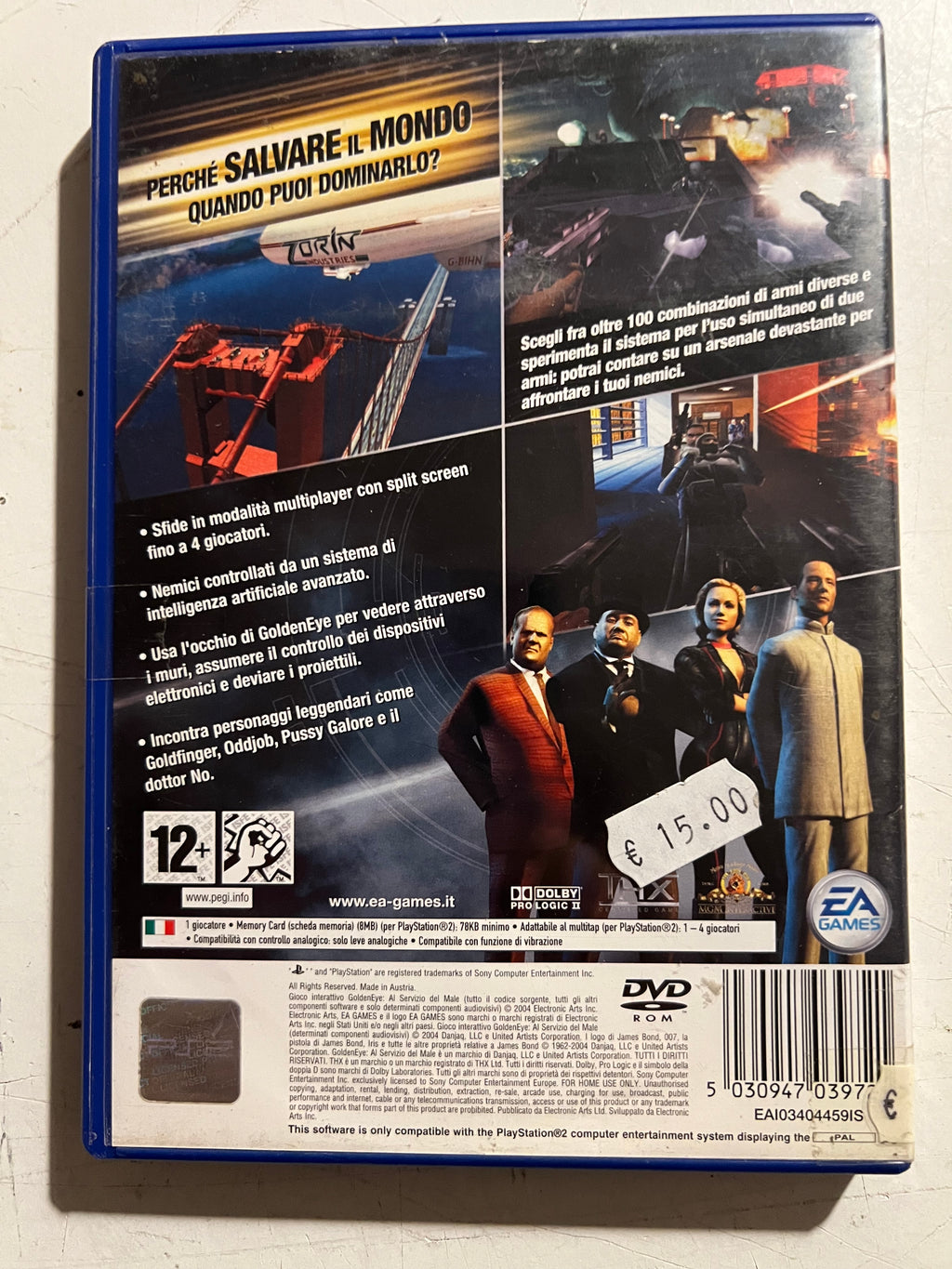 GOLDENEYE AL SERVIZIO DEL MALE 007