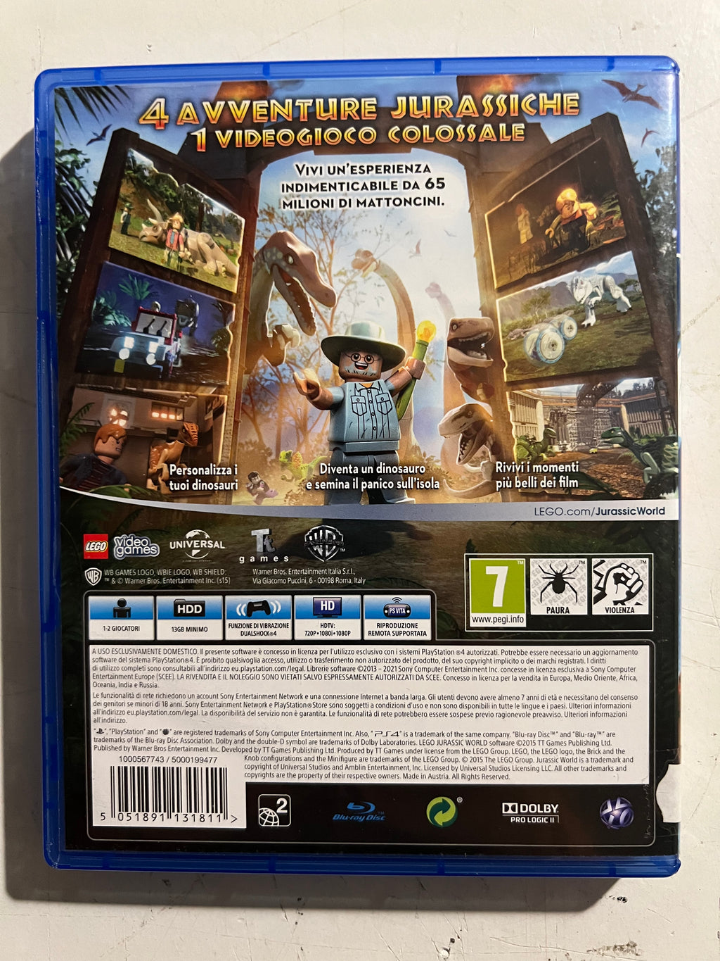 Lego Jurassic World