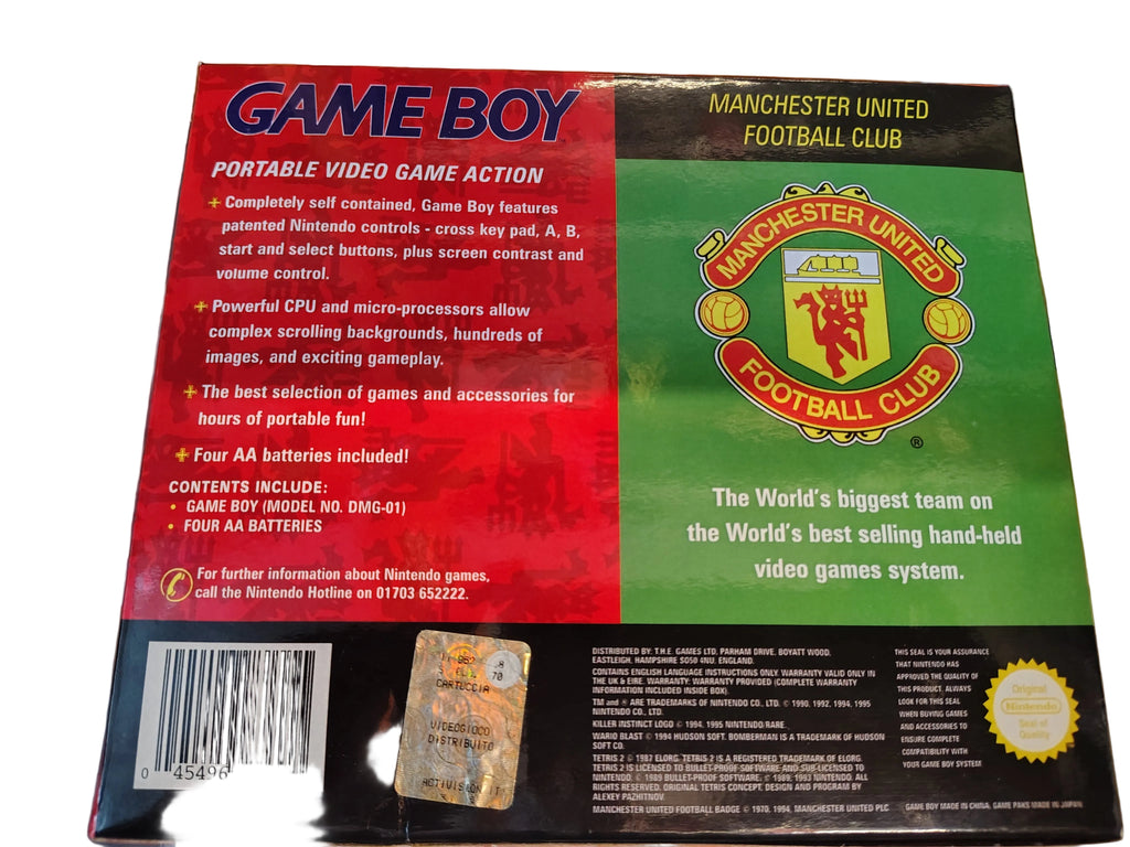 GAME BOY CLASSIC EDIZIONE MANCHERSTER UNITED