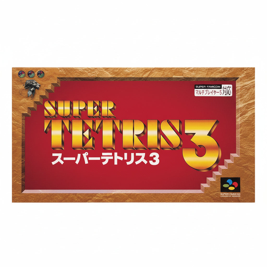 Super TETRIS 3 Japan Super Famicom SNES