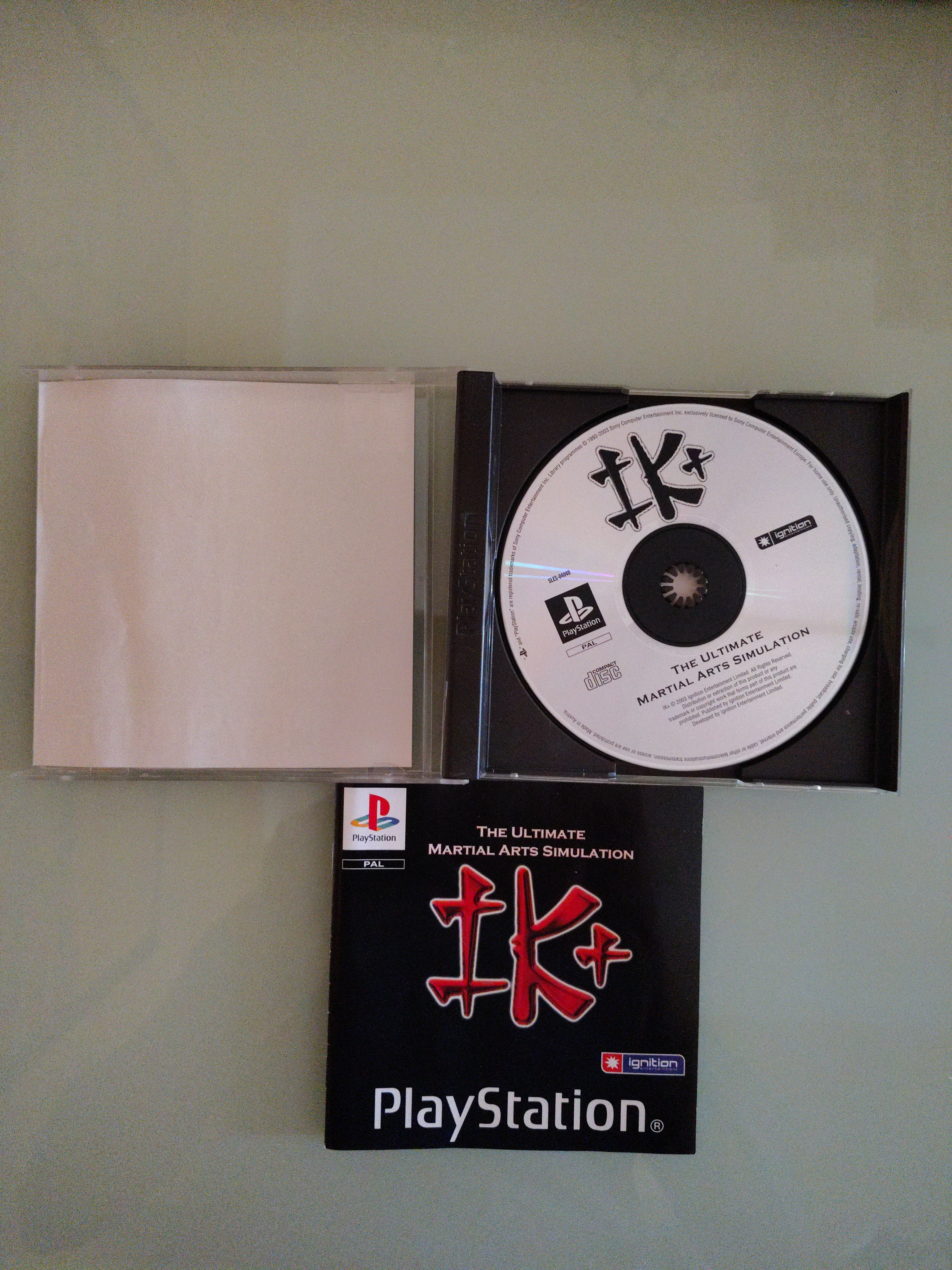 CD PS1 INTERNATIONAL KARATE - THE ULTIMATE MARTIAL ARTS SIMULATION PAL ita multi