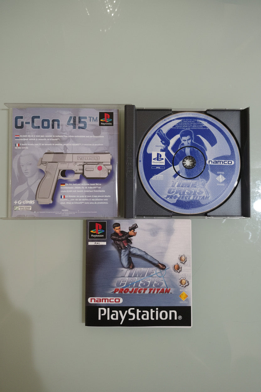 TIME CRISIS PROJECT TITAN  , PLAYSTATION 1