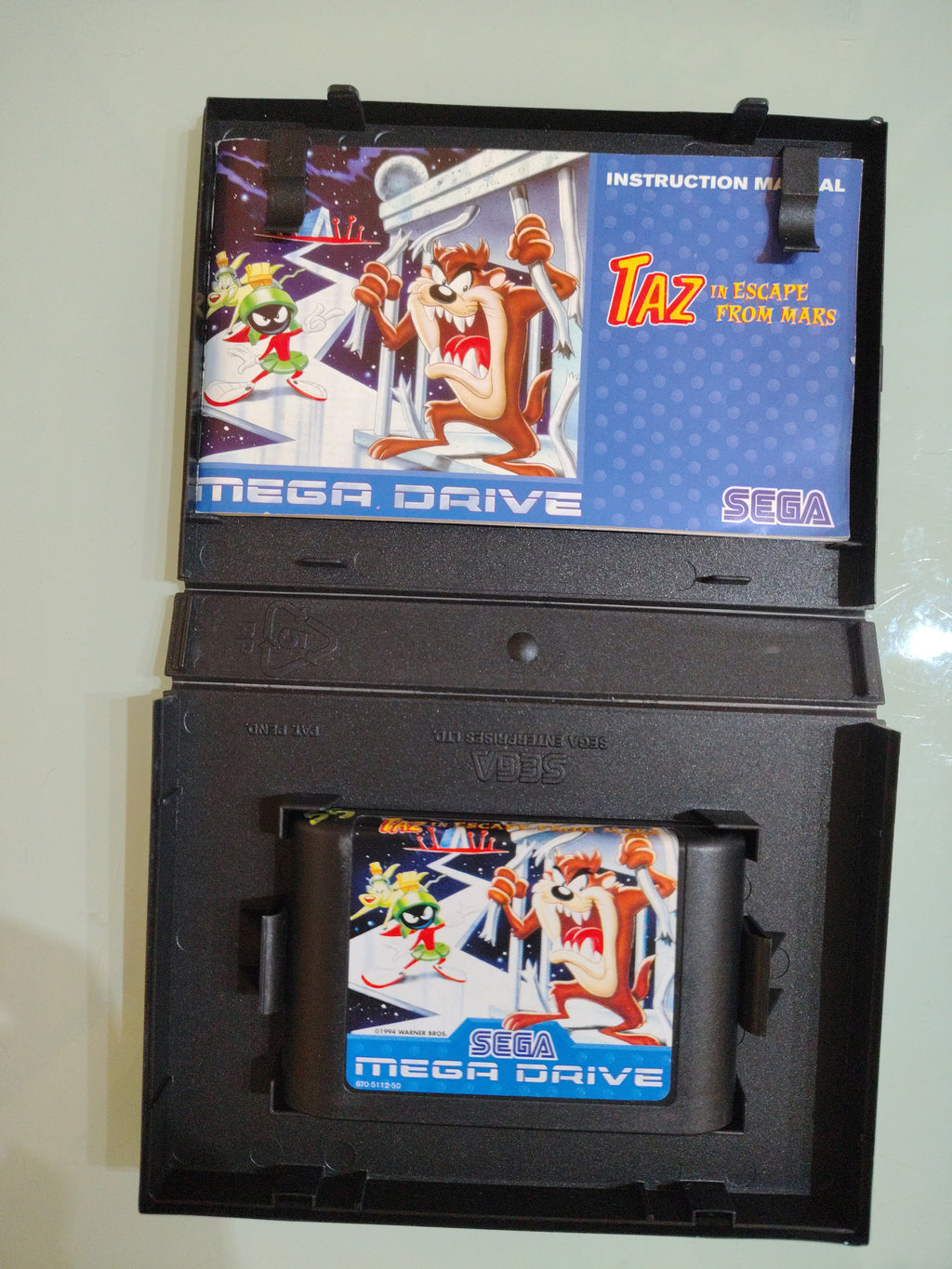 TAZ in Escape from Mars  Sega Mega Drive
