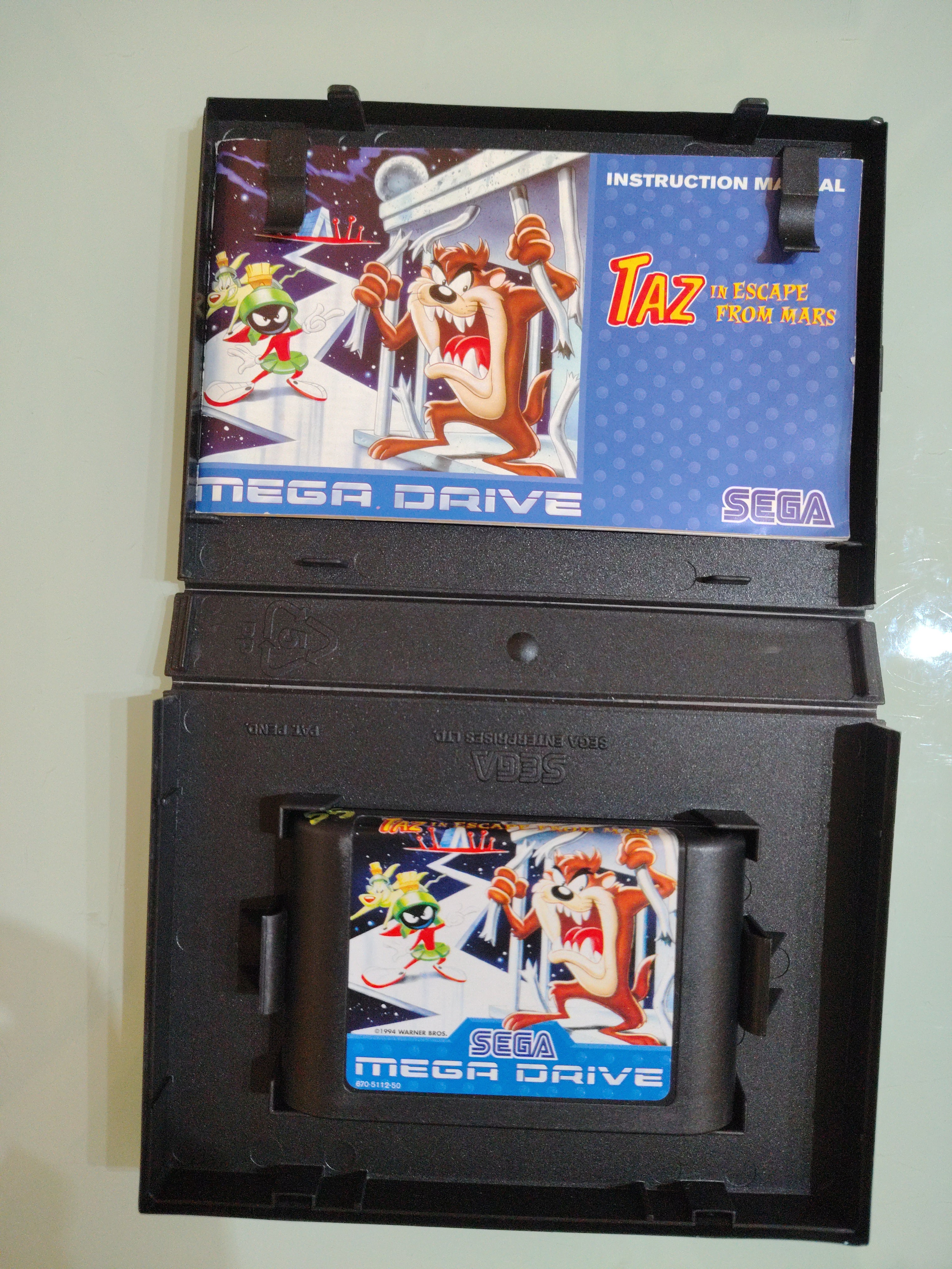 TAZ in Escape from Mars  Sega Mega Drive