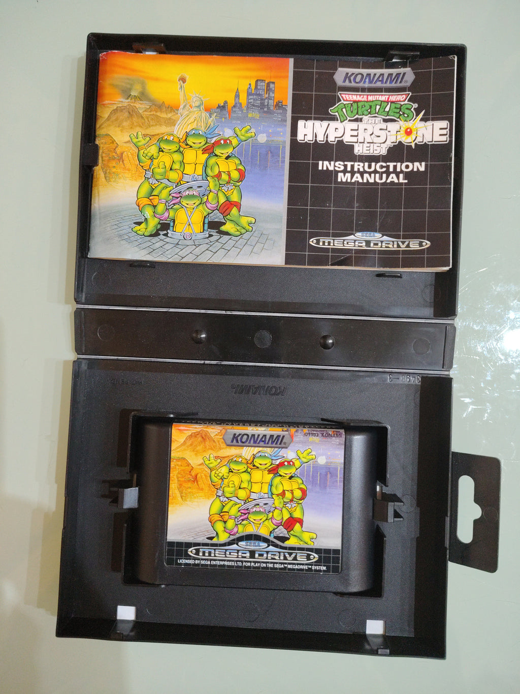 TMNT THE HYPERSTONE HEIST - GIOCO SEGA MEGA DRIVE USATO