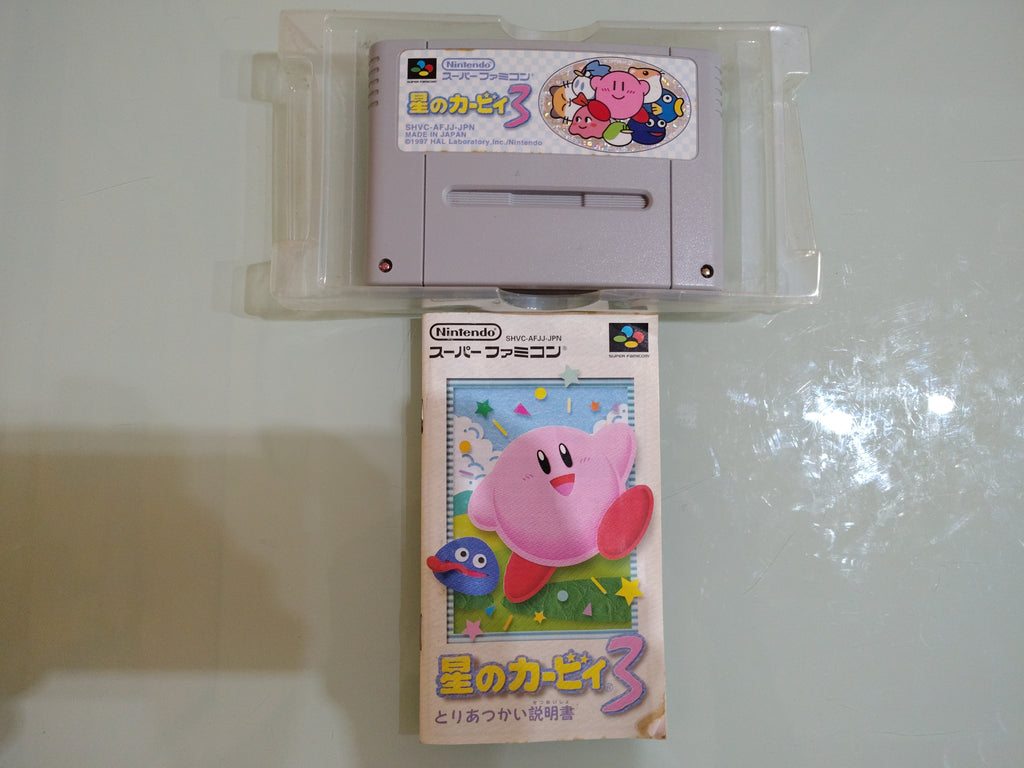Super Famicom Kirby's Dream Land 3 gioco in scatola Giappone