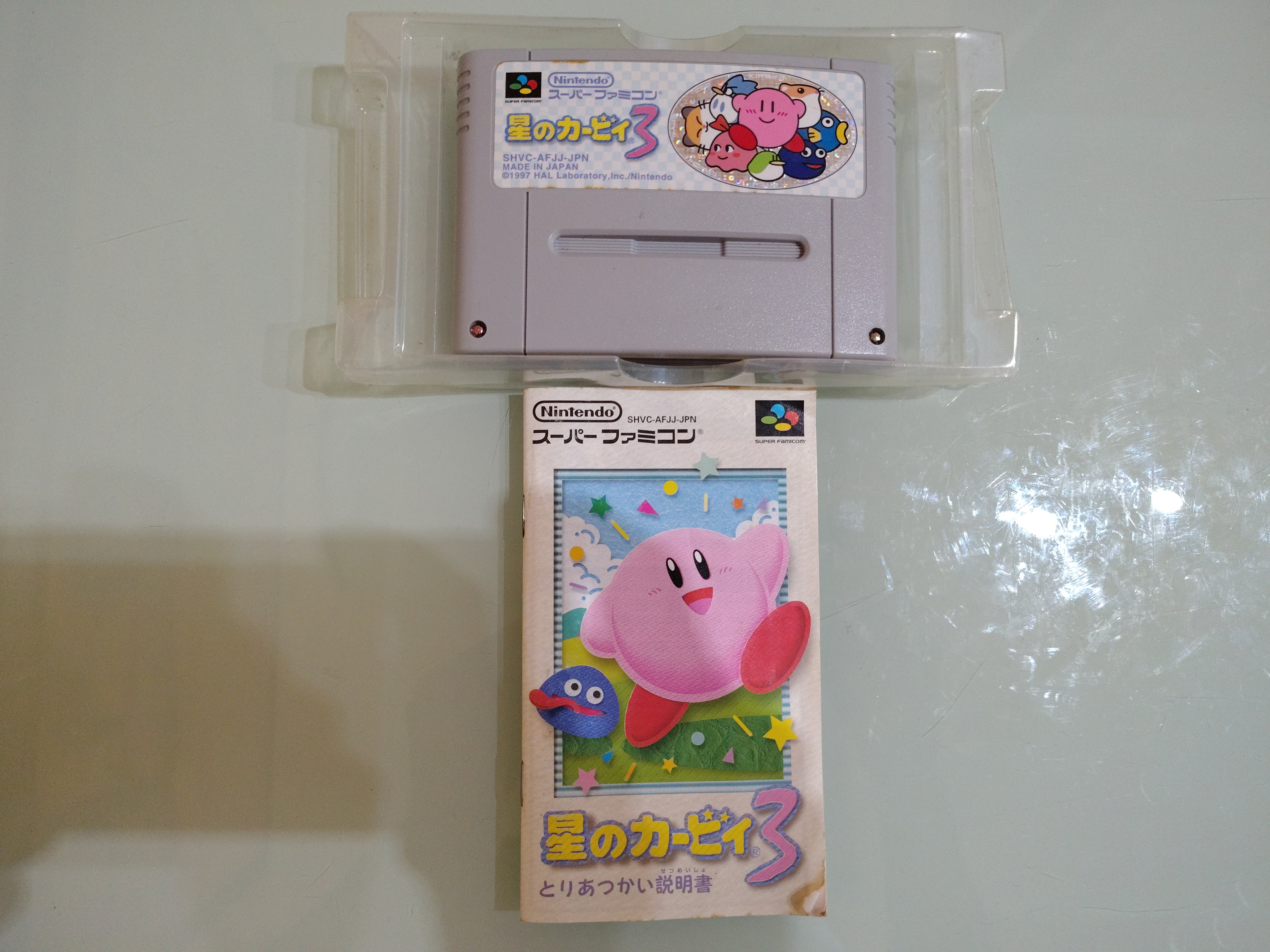 Super Famicom Kirby's Dream Land 3 gioco in scatola Giappone