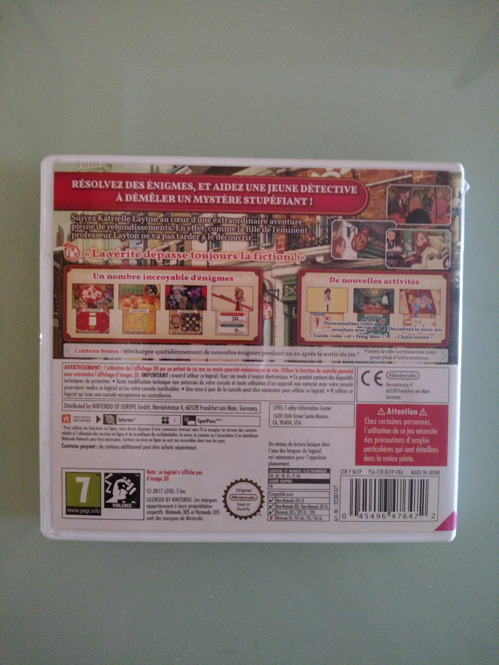 Layton’s Mystery Journey GIOCO 3DS VERSIONE PAL Multilingua