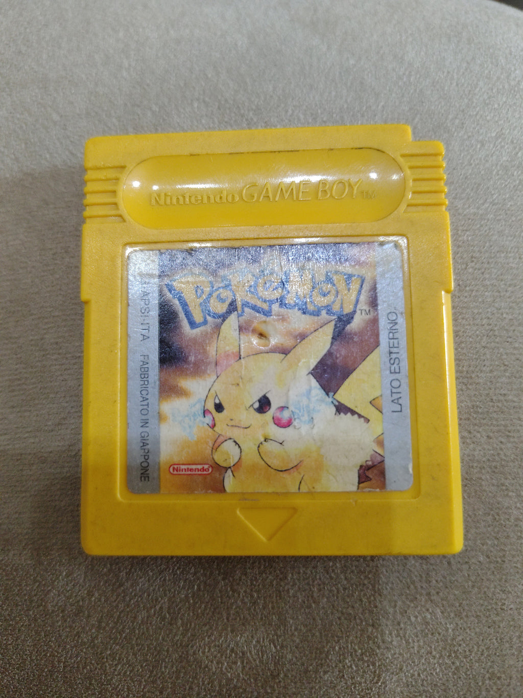 Pokémon giallo originale 100%