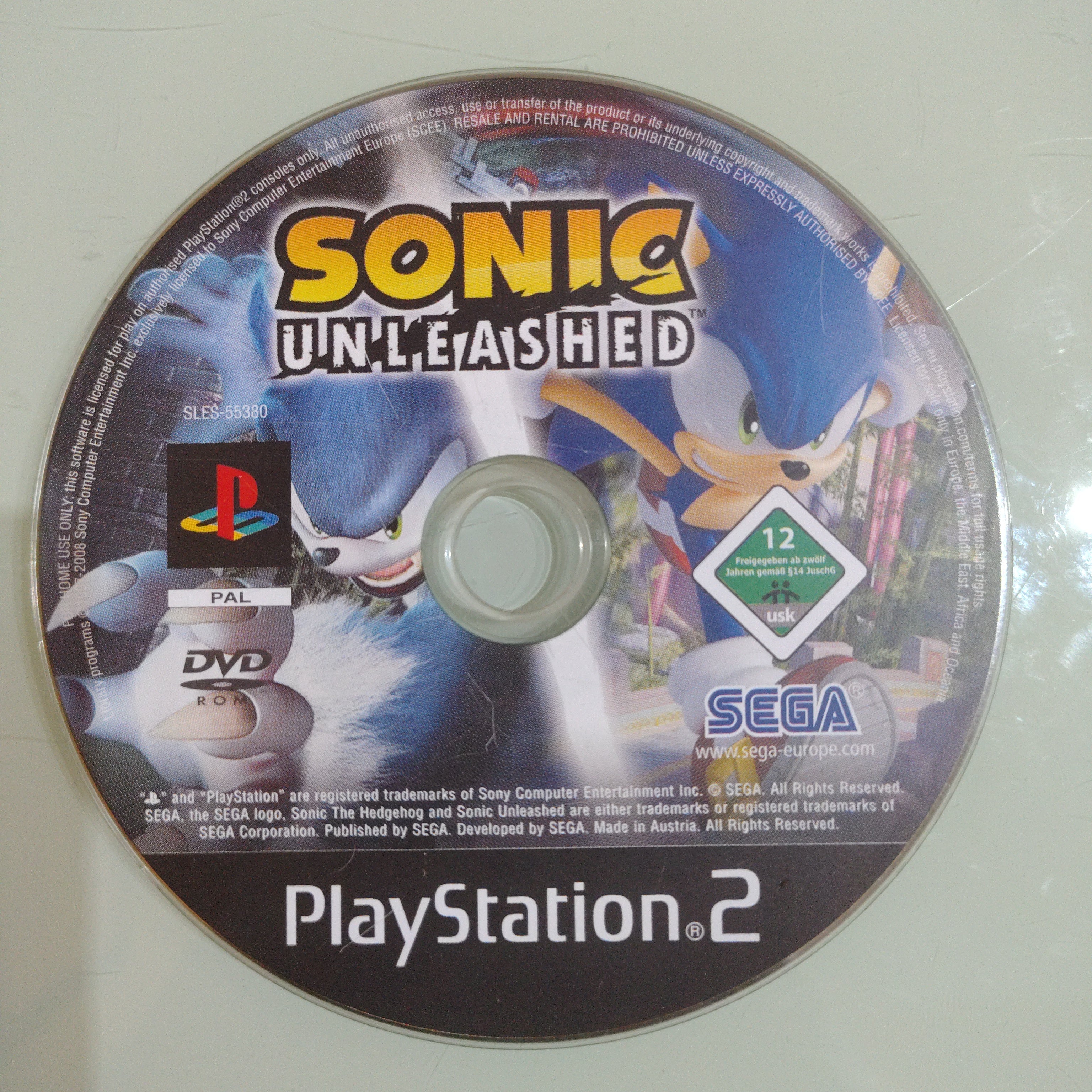 Sonic Unleashed pal