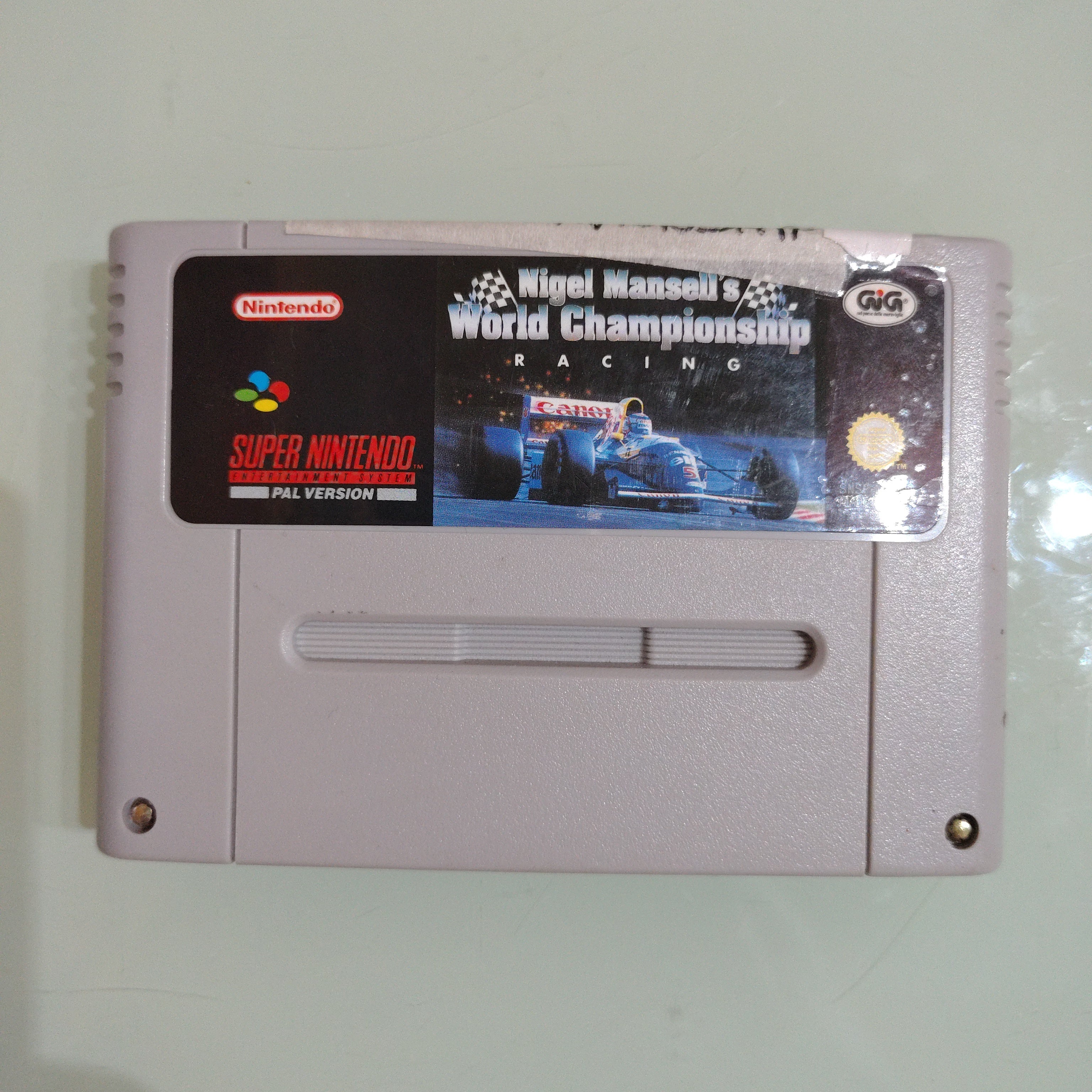 NIGEL MANSELL'S WORLD CHAMPIONSHIP RACING PAL ita
