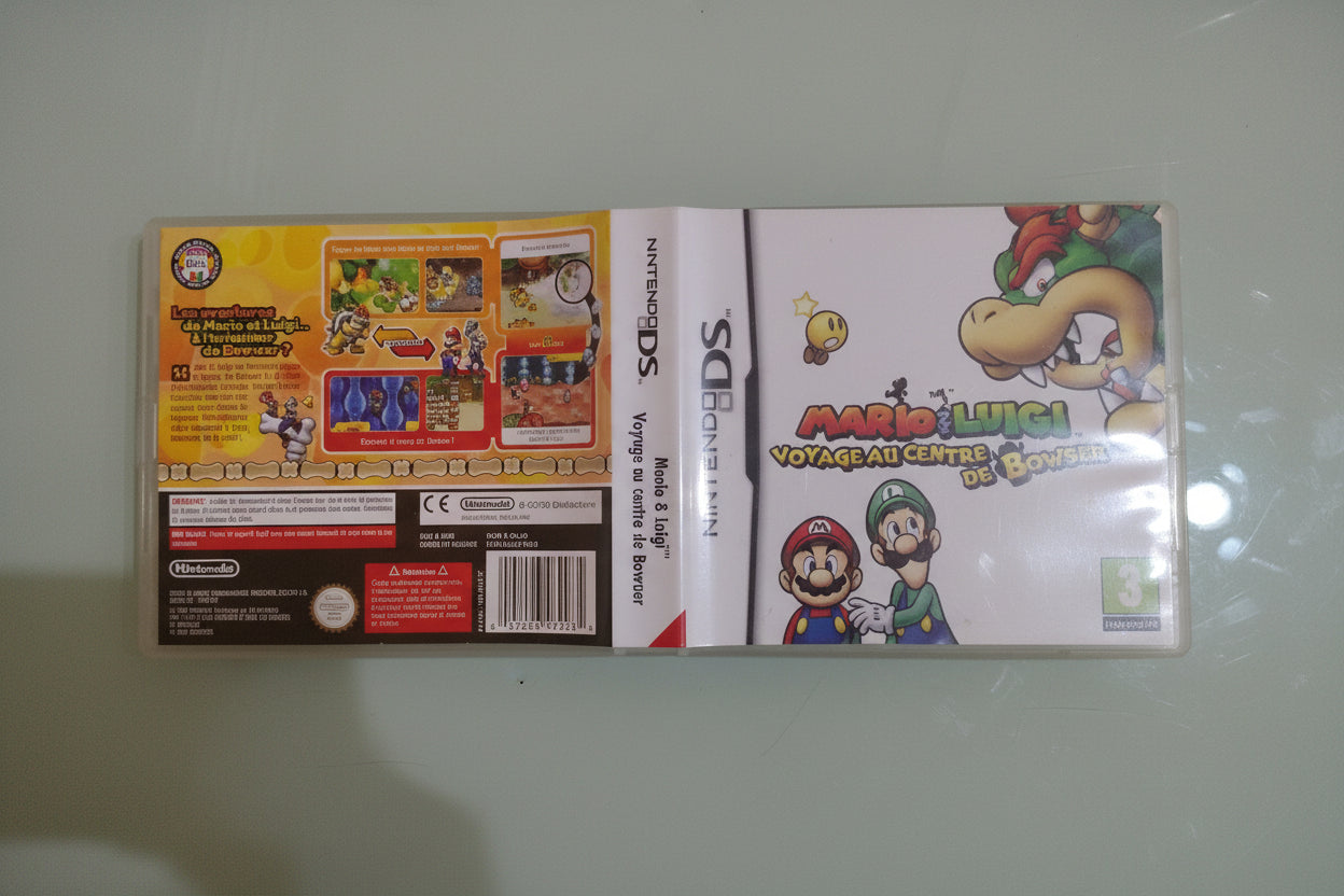 Mario & Luigi Viaggio Al Centro di Bowser GIOCO NINTENDO DS VERSIONE FRANCESE MULTILINGUE