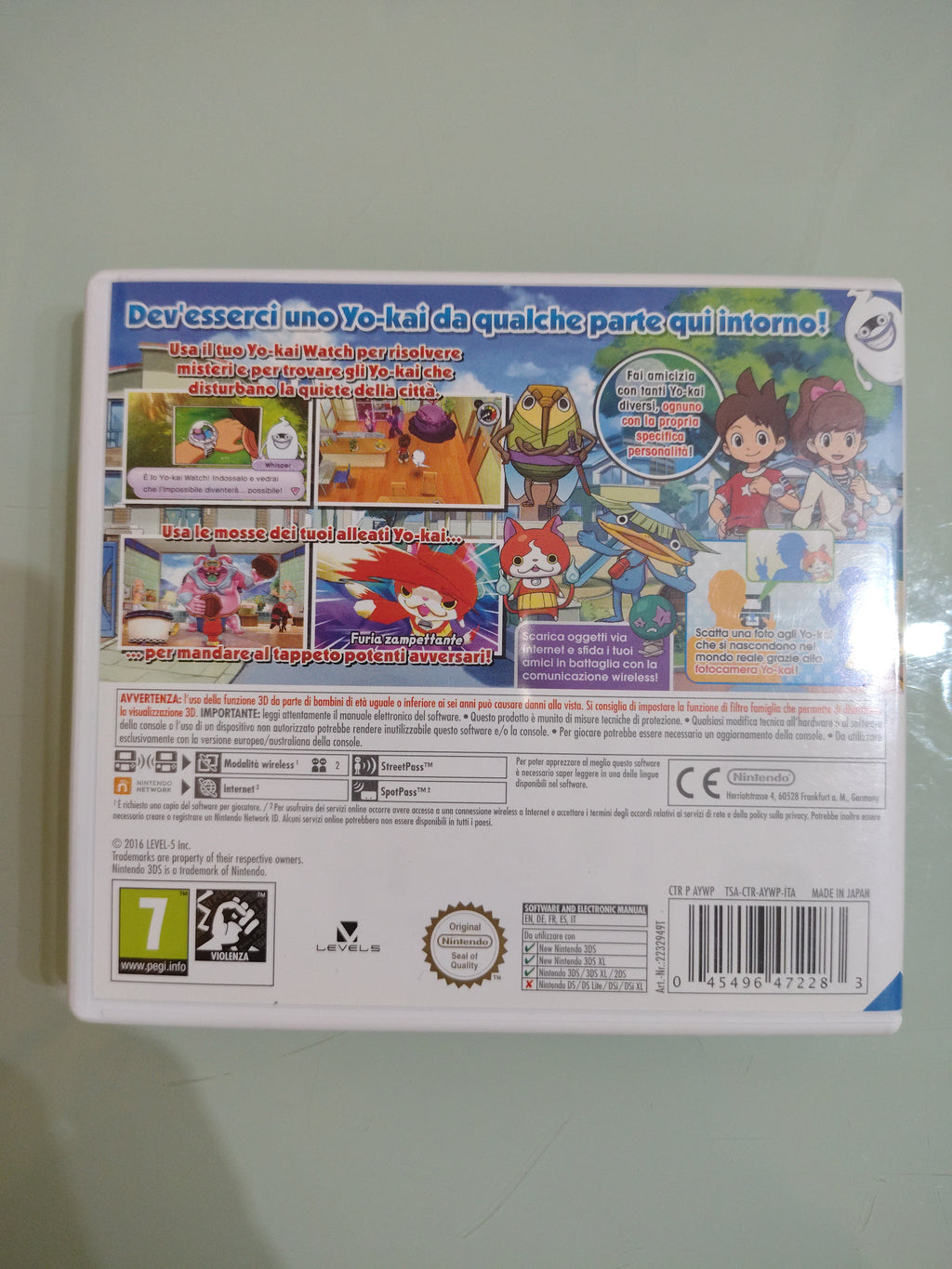 Yo Kai Watch GIOCO 3DS VERSIONE ITALIANA