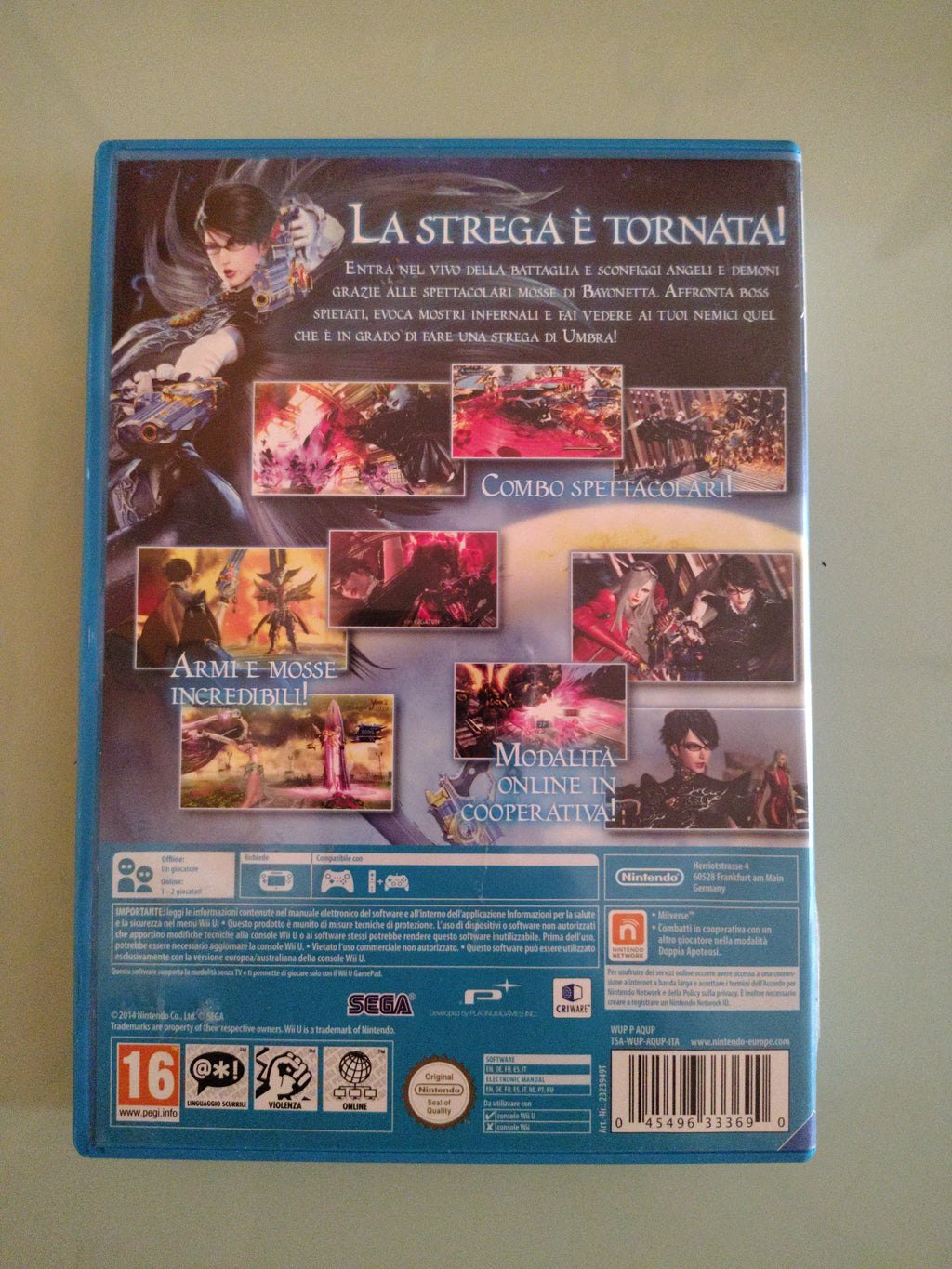 Bayonetta 2 - Nintendo WII U - PAL