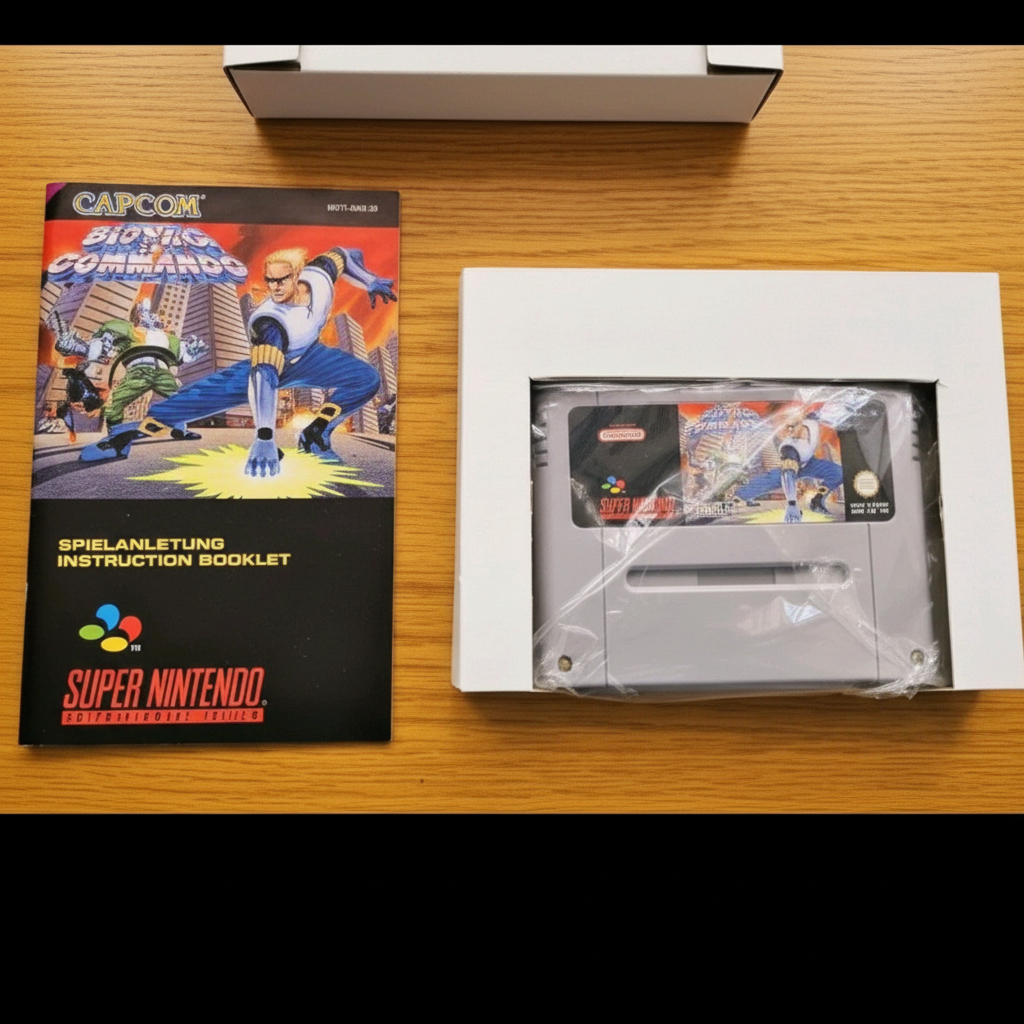 #Captain Commando per Super Nintendo. Quasi come nuovo e completo. Raro.