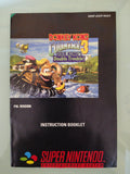 Donkey Kong Country 3 Dixie Kong’s Double Trouble SNES Super NES libretto manual