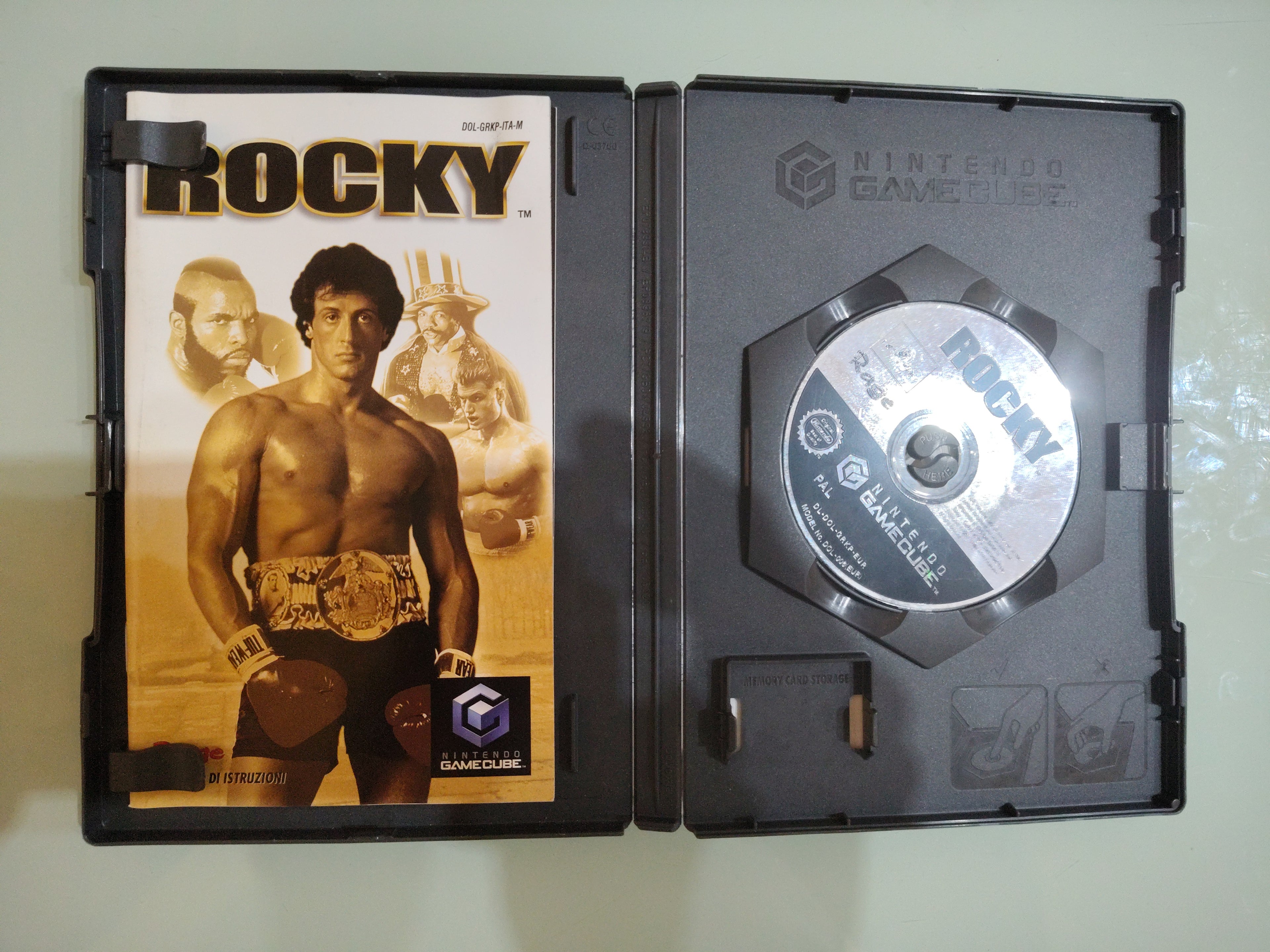 ROCKY GIOCO USATO IN BUONO STATO GAMECUBE SILVESTER STALLONE VERS. ITA