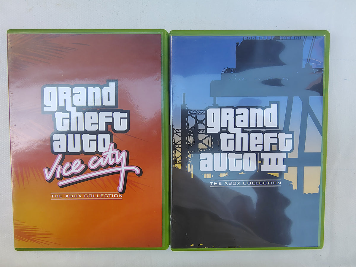 GRAND THEFT AUTO THE BOX COLLECTION -GTA