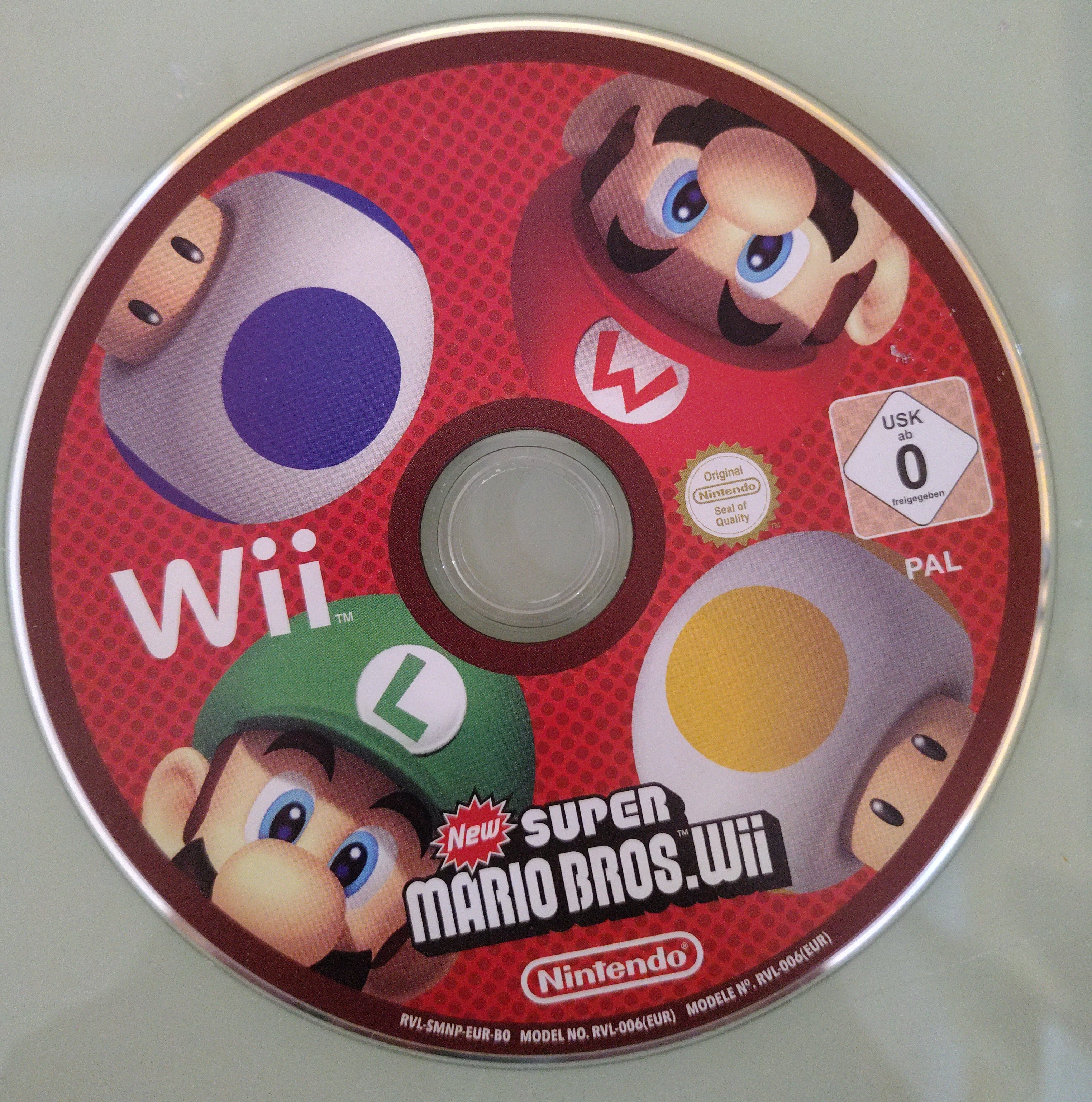 NEW SUPER MARIO BROS Wii ( solo disco)