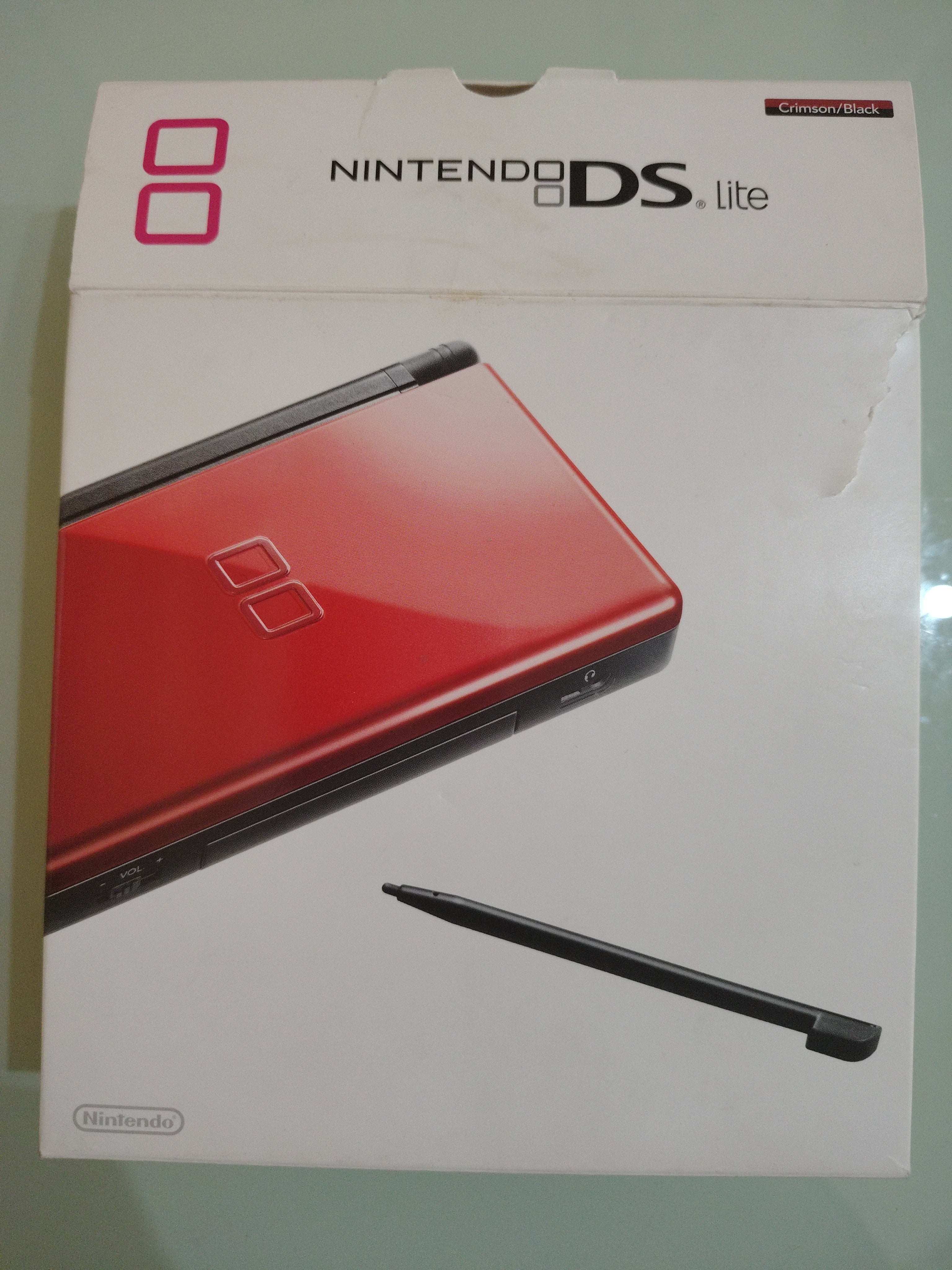 NINTENDO DS LITE CRIMSON/BLACK