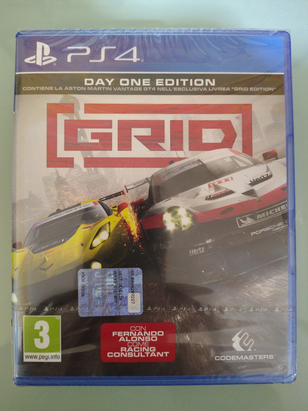 Grid Sony Day One Edition + libretto ITA Prima stampa Fuori Catalogo raro