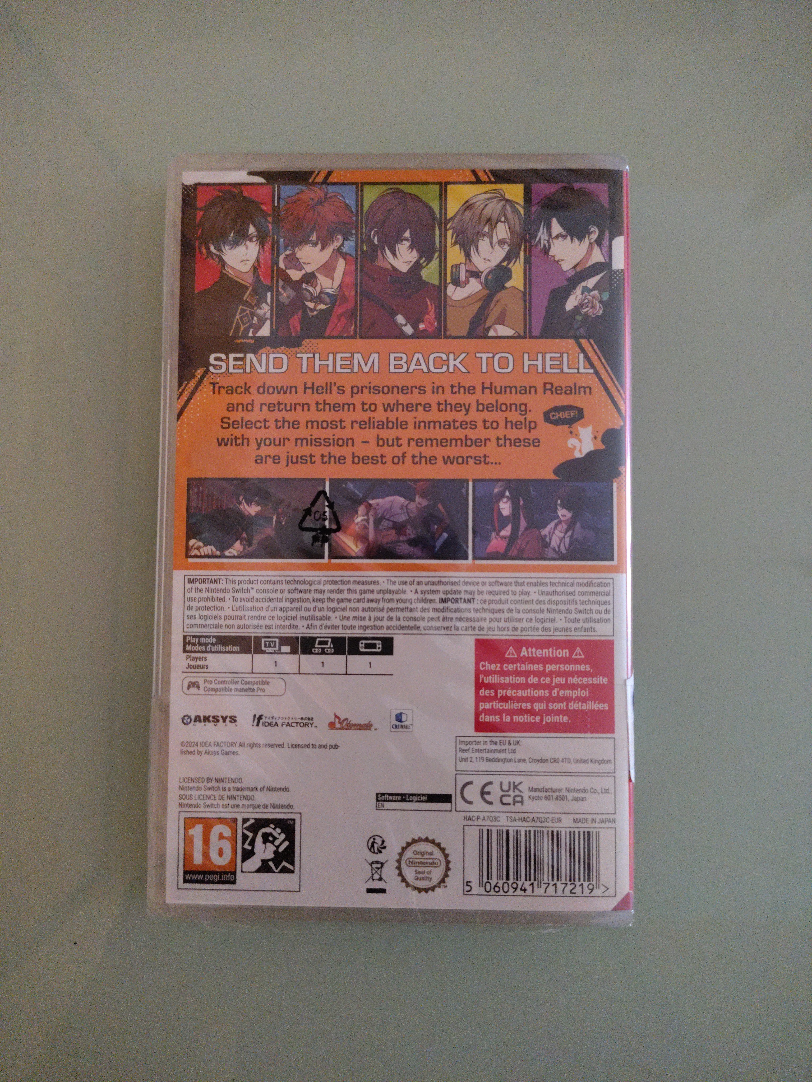 Tengoku Struggle Strayside Nintendo Switch  Nuovo sigillato in fabbrica