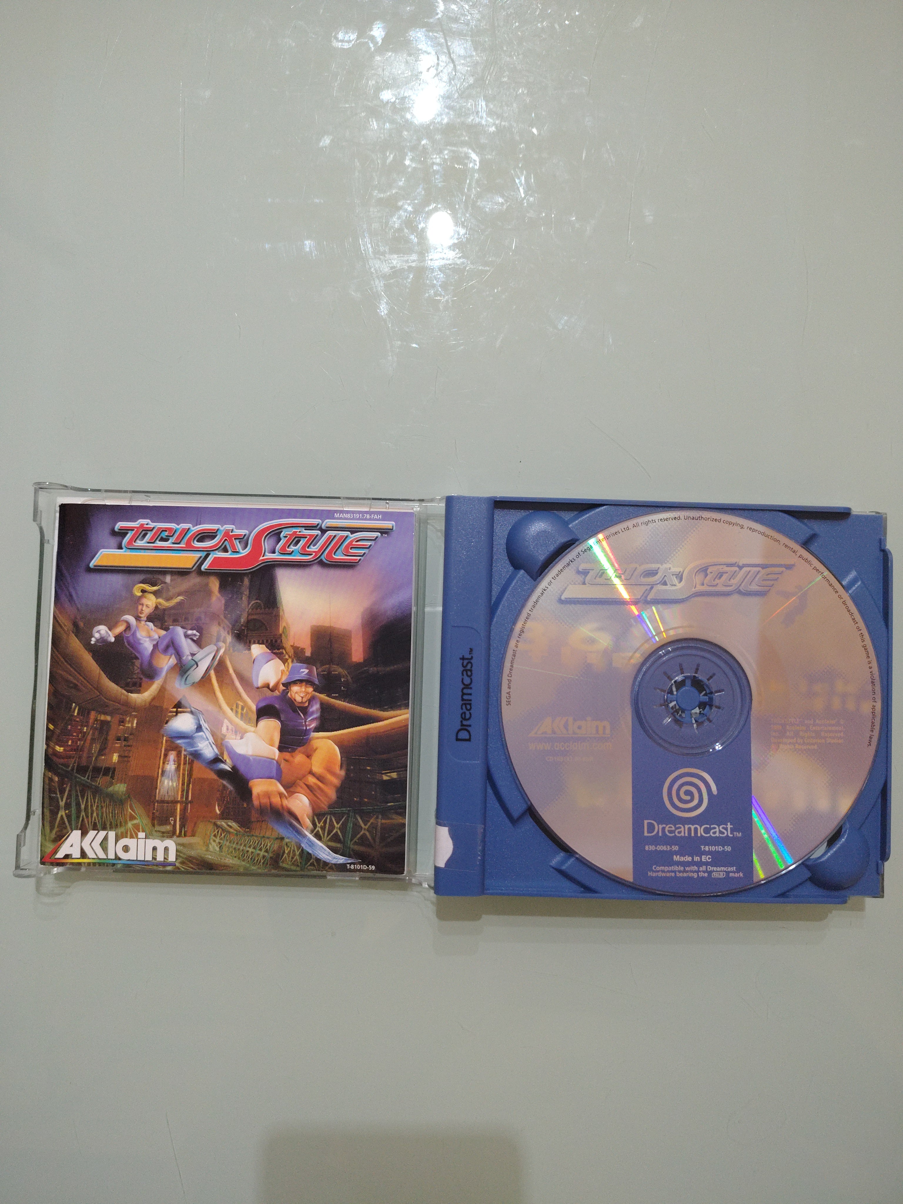 Trick Style DC Dreamcast PAL - Edizione ITALIANA. Originale Akklaim.