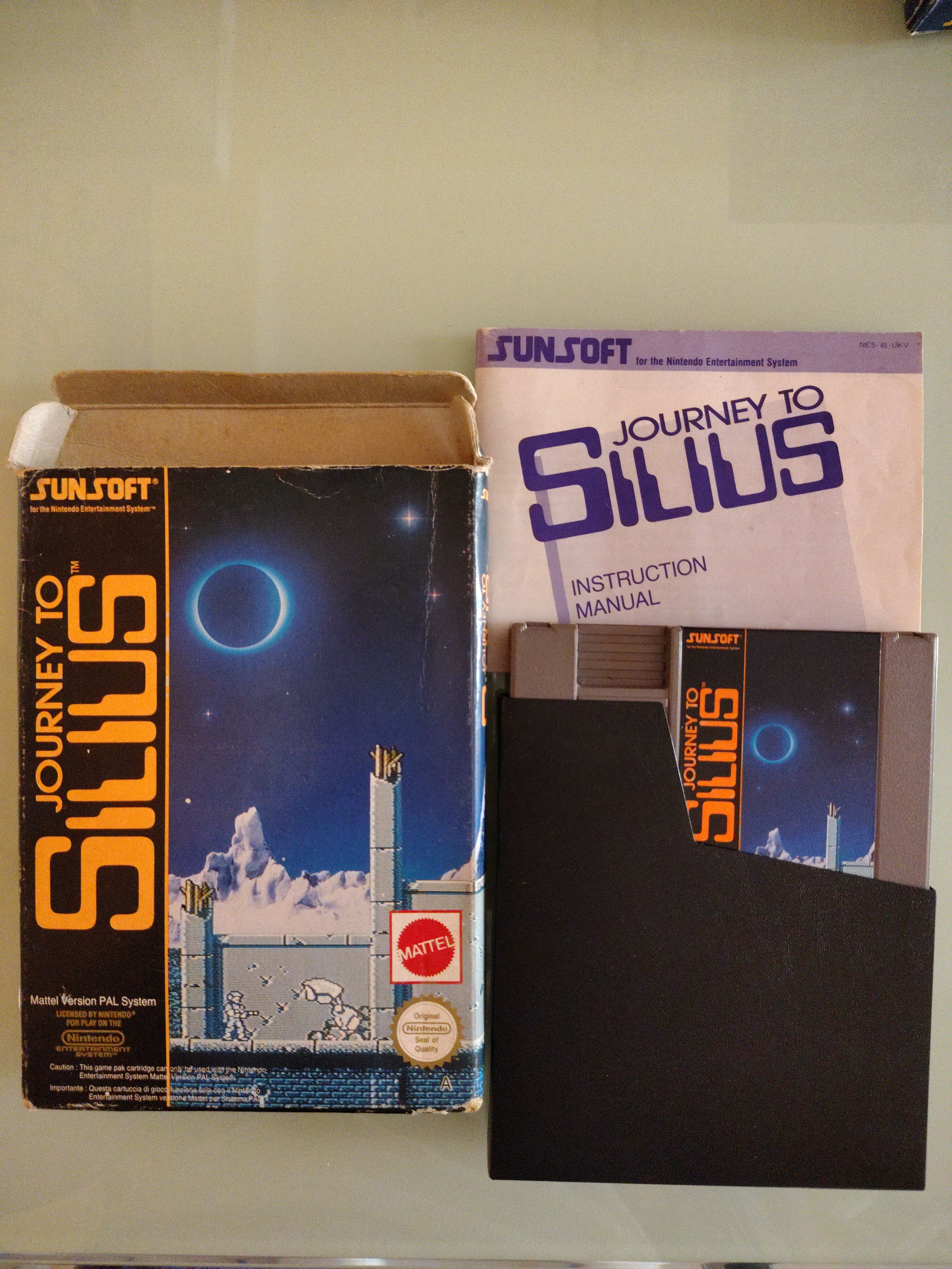 Viaggio a Silius Completo CIB Nintendo NES Videogioco Retrò