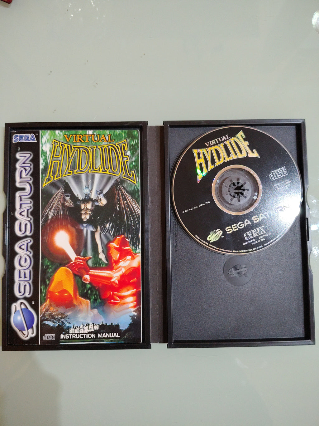 VIDEOGIOCO VINTAGE 1995 SEGA SATURN VIRTUAL HYDLIDE PAL & VERSIONE ITALIANA