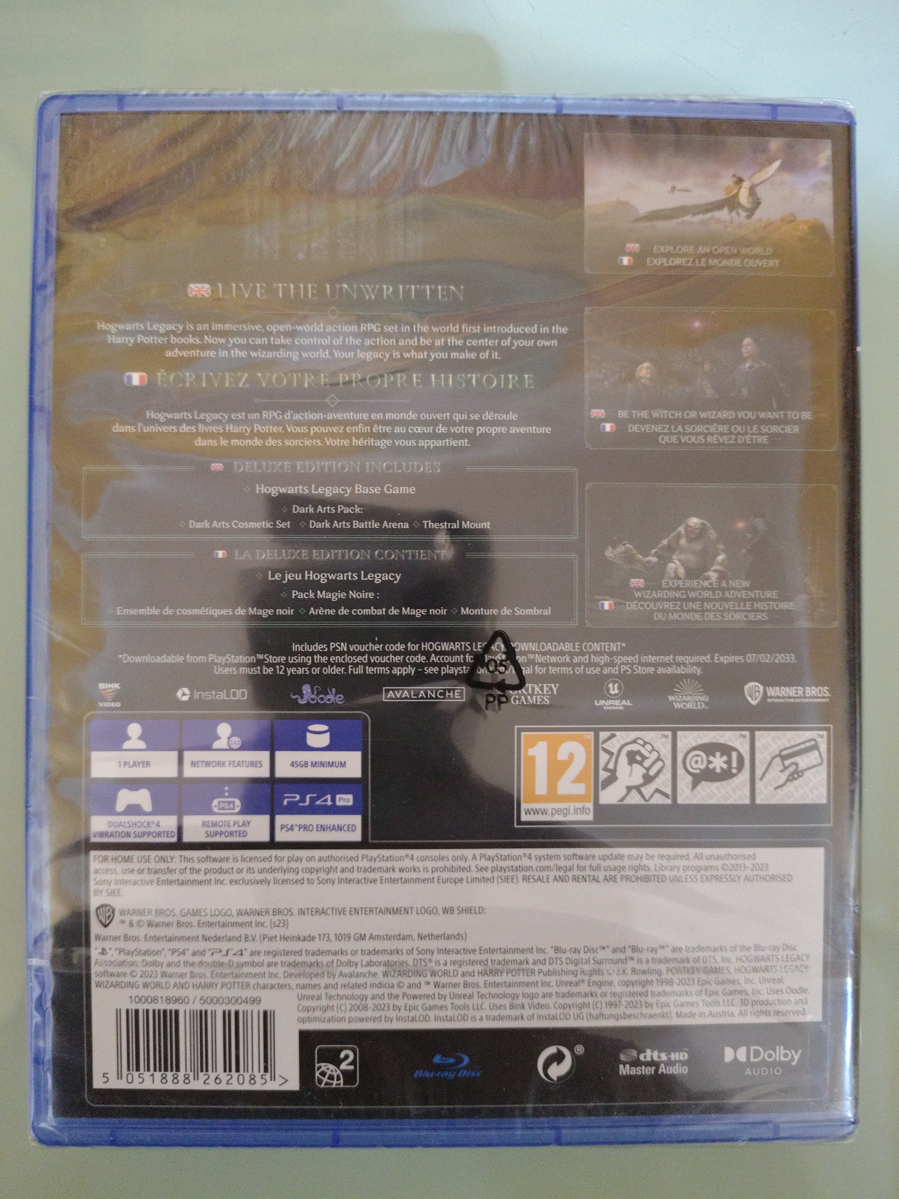 Warner Bros. Hogwarts Legacy, Deluxe Edition sigillato