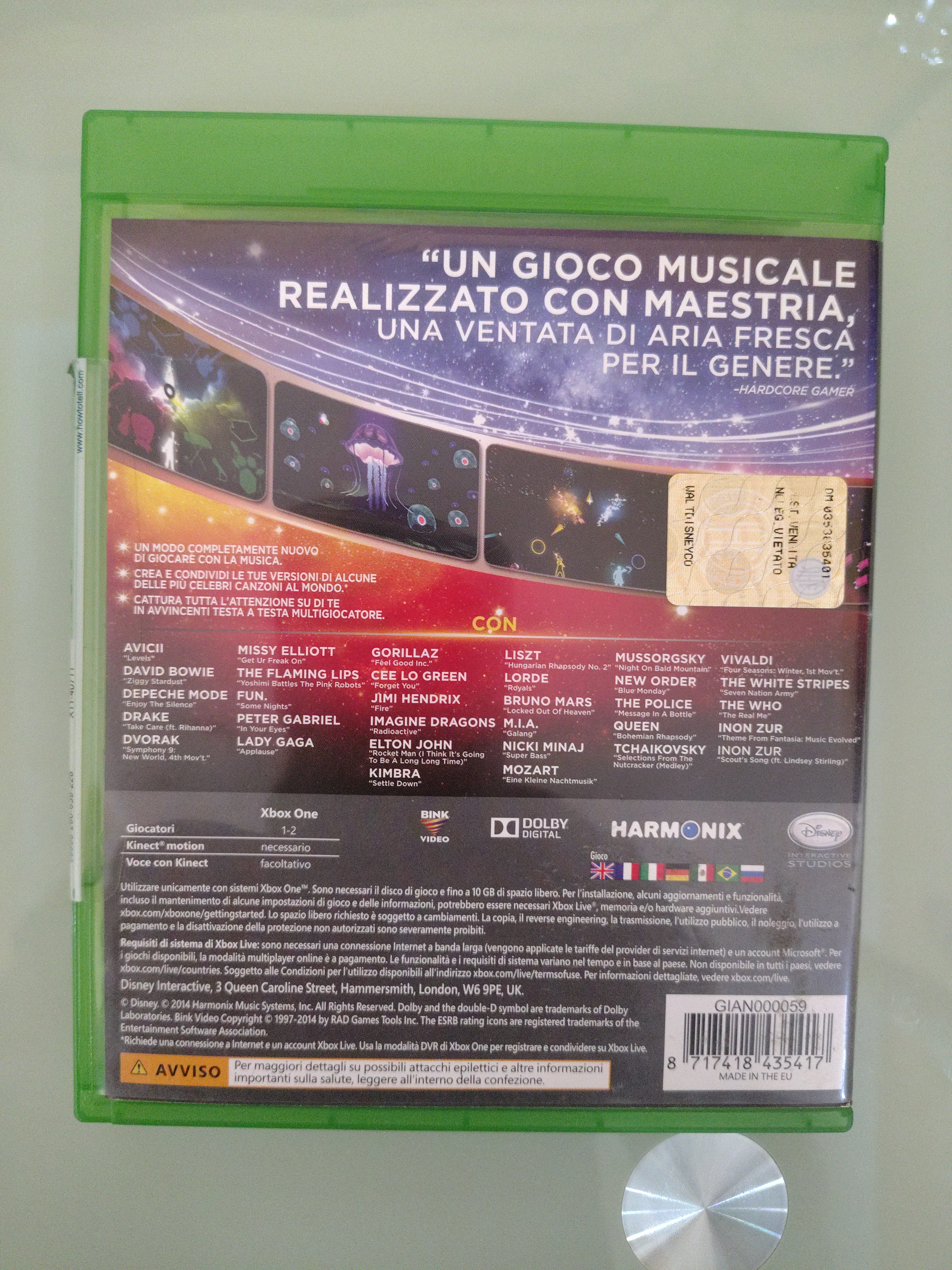 XBOX ONE FANTASIA IL POTERE DELLA MUSICA