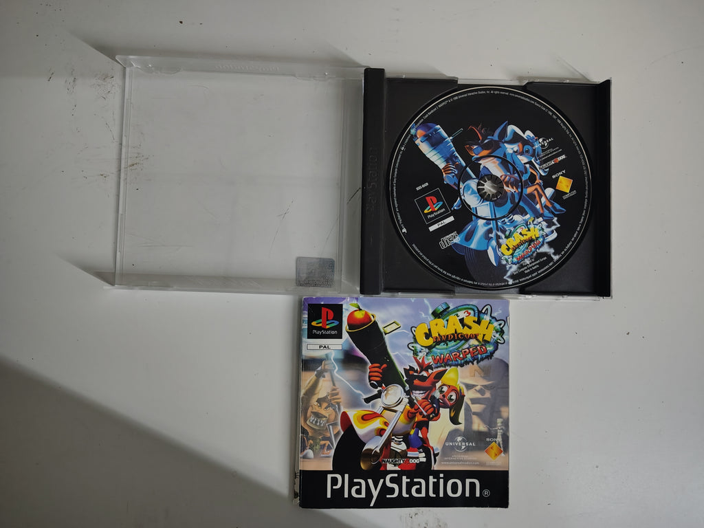 CRASH BANDICOOT 3 WARPED Videogioco  PAL ITA con Manuale