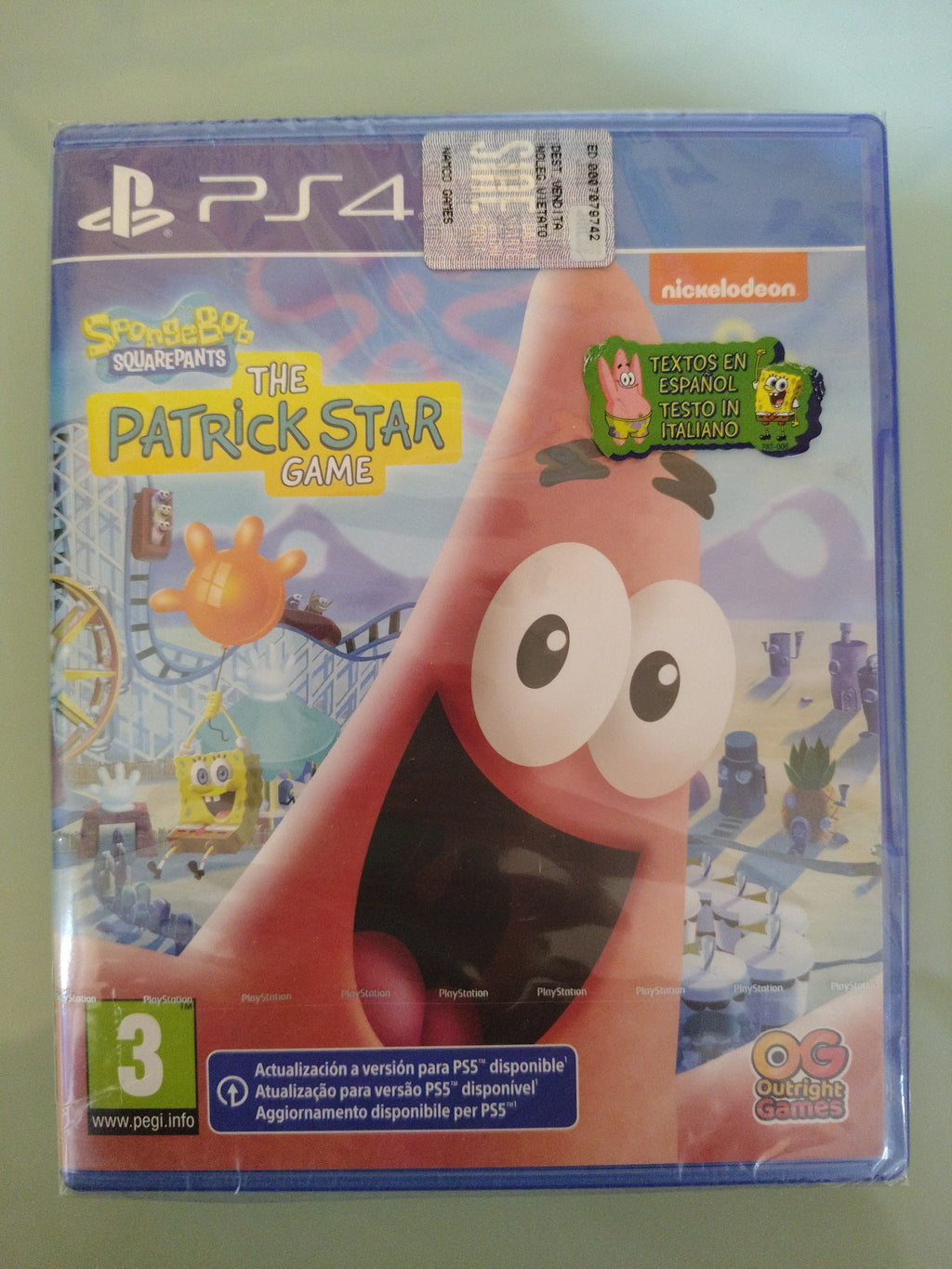 SpongeBob SquarePants  A Patrick Star Game  Nuovo Sigillato!