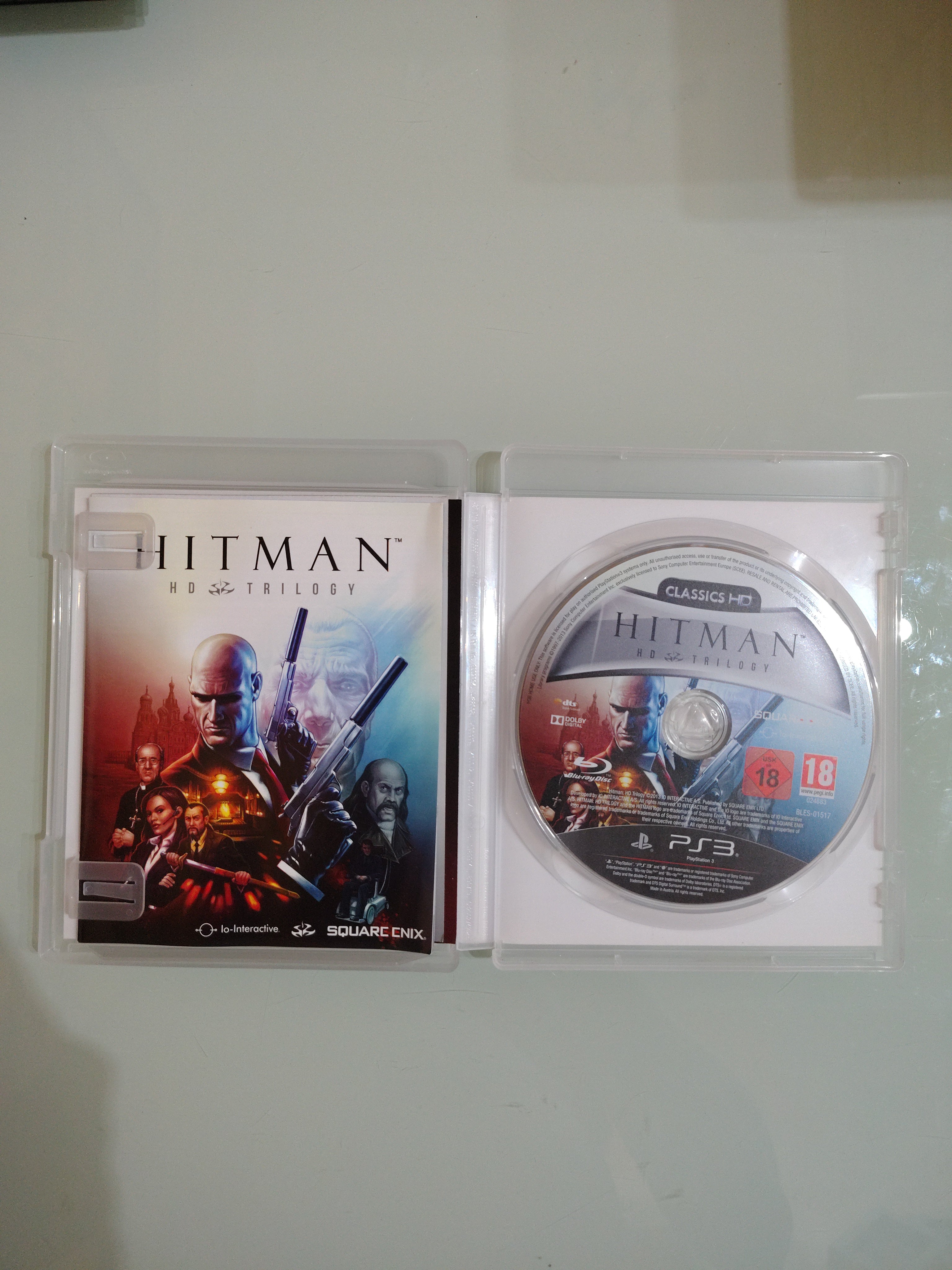 Hitman Trilogy Classic HD PS3 Sony Playstation 3 PAL ITA gioco usato COMPLETO