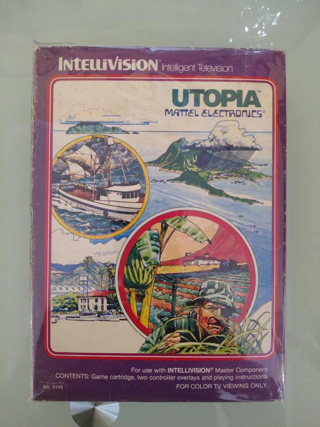 Intellivision Utopia Gioco Nella Scatola