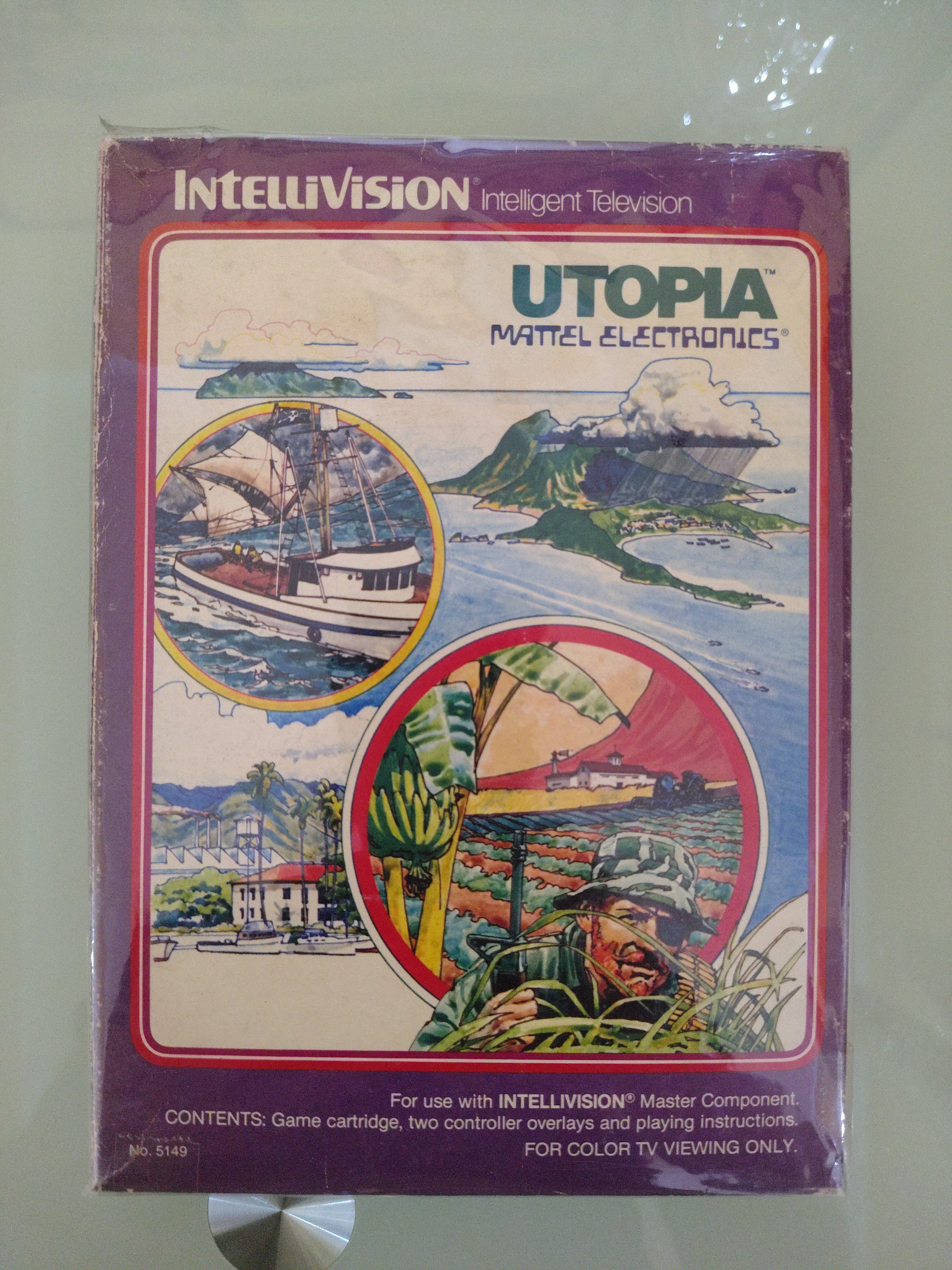 Intellivision Utopia Gioco Nella Scatola