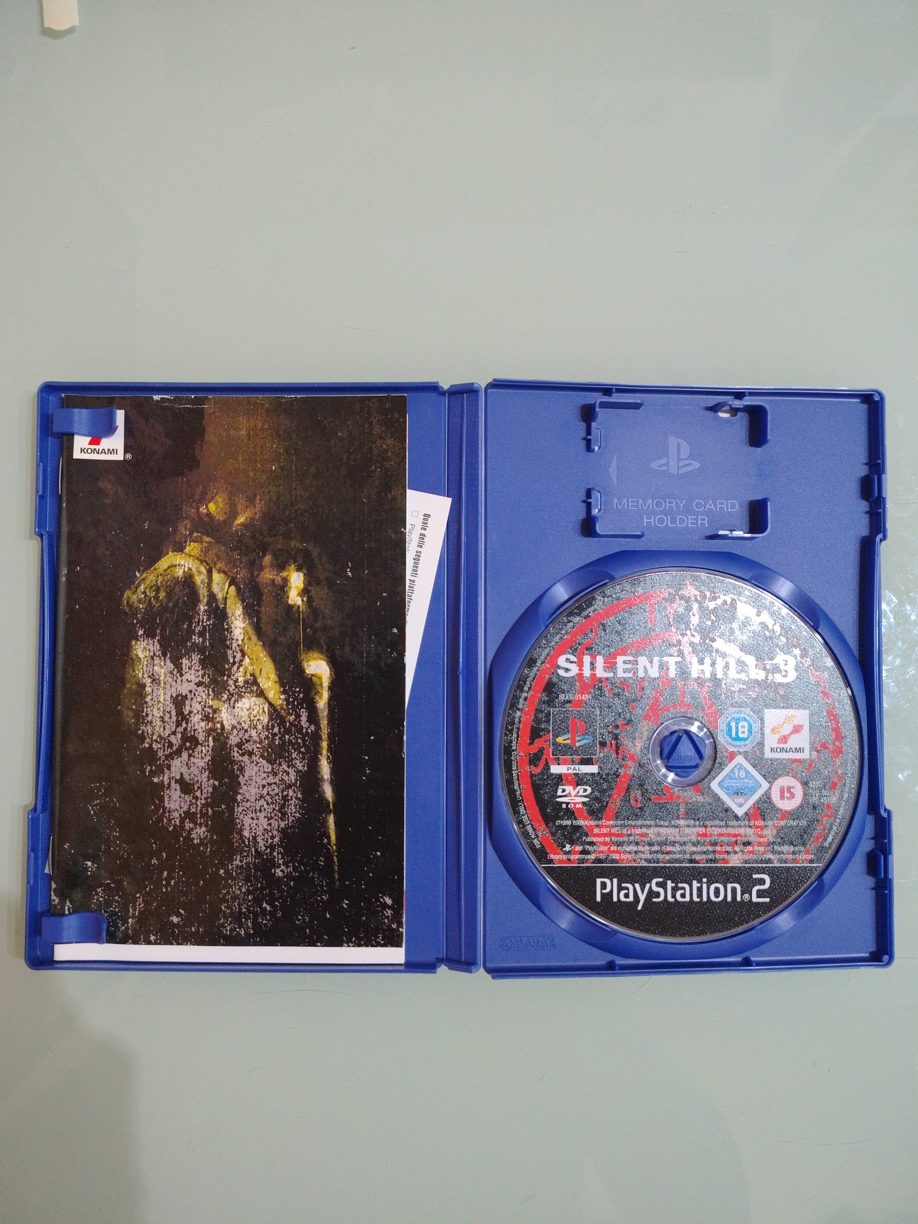 Silent Hill 3 Playstation PS2 edizione italiana prima stampa come nuovo