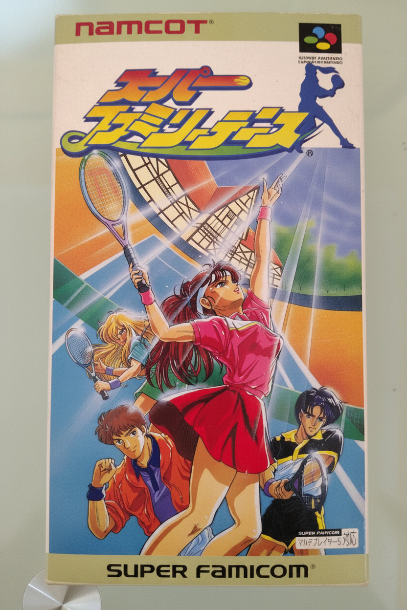 Super Family Tennis Super Famicom SFC Original Super Nes Nintendo Japan