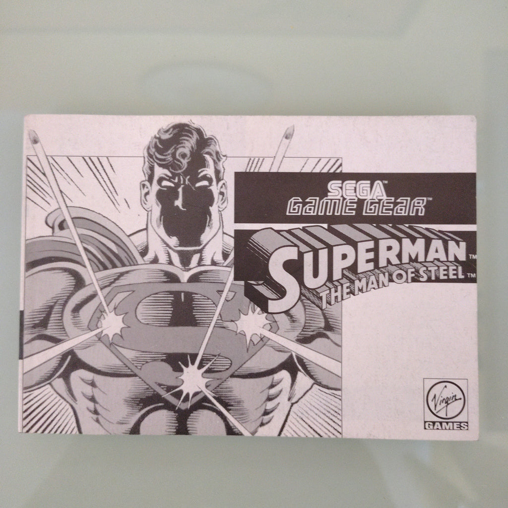 Superman L'Uomo Se Acciaio  ( manuale )