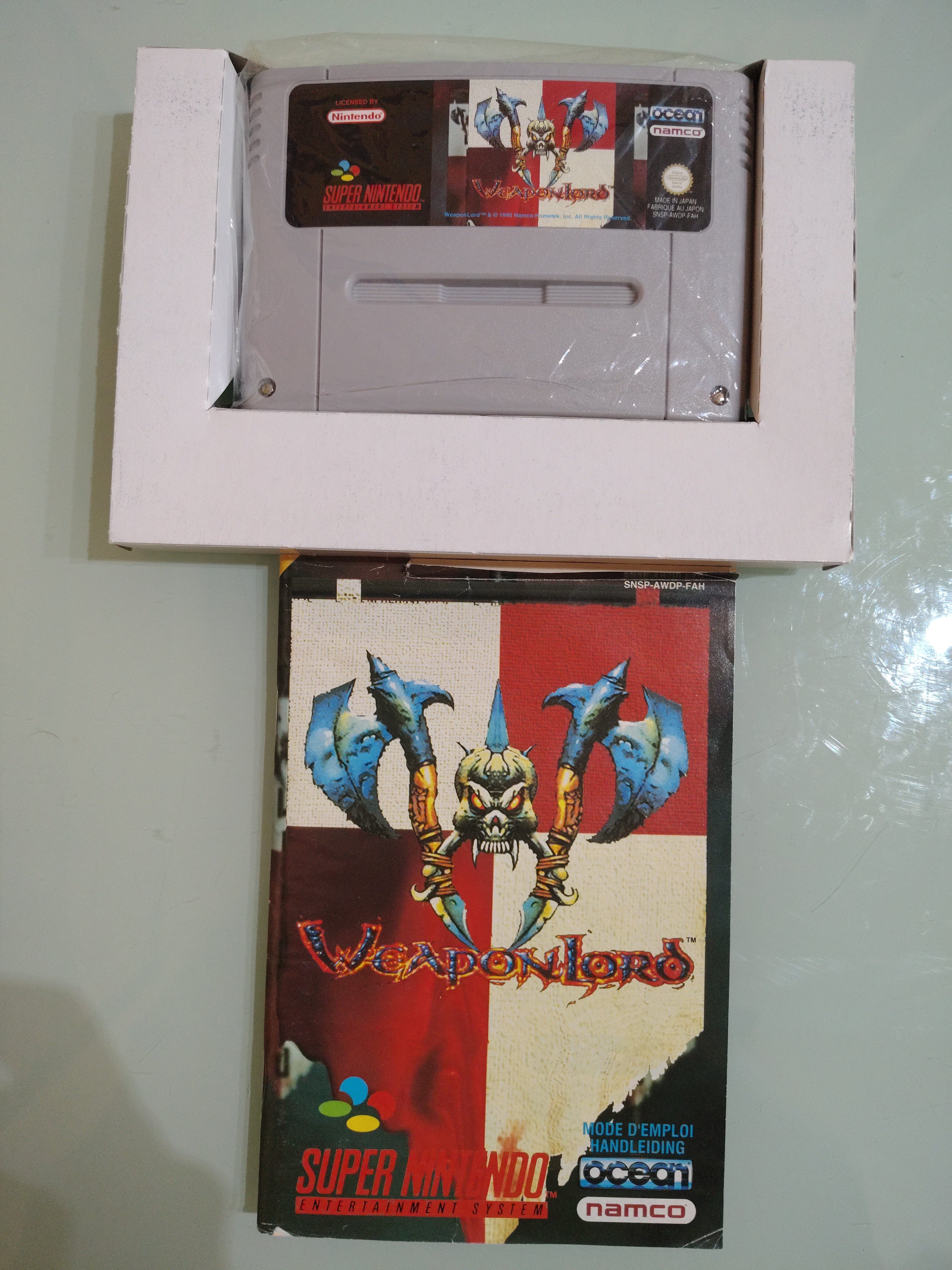 Weapon Lord SNES Super Nintendo Entertainment System Game