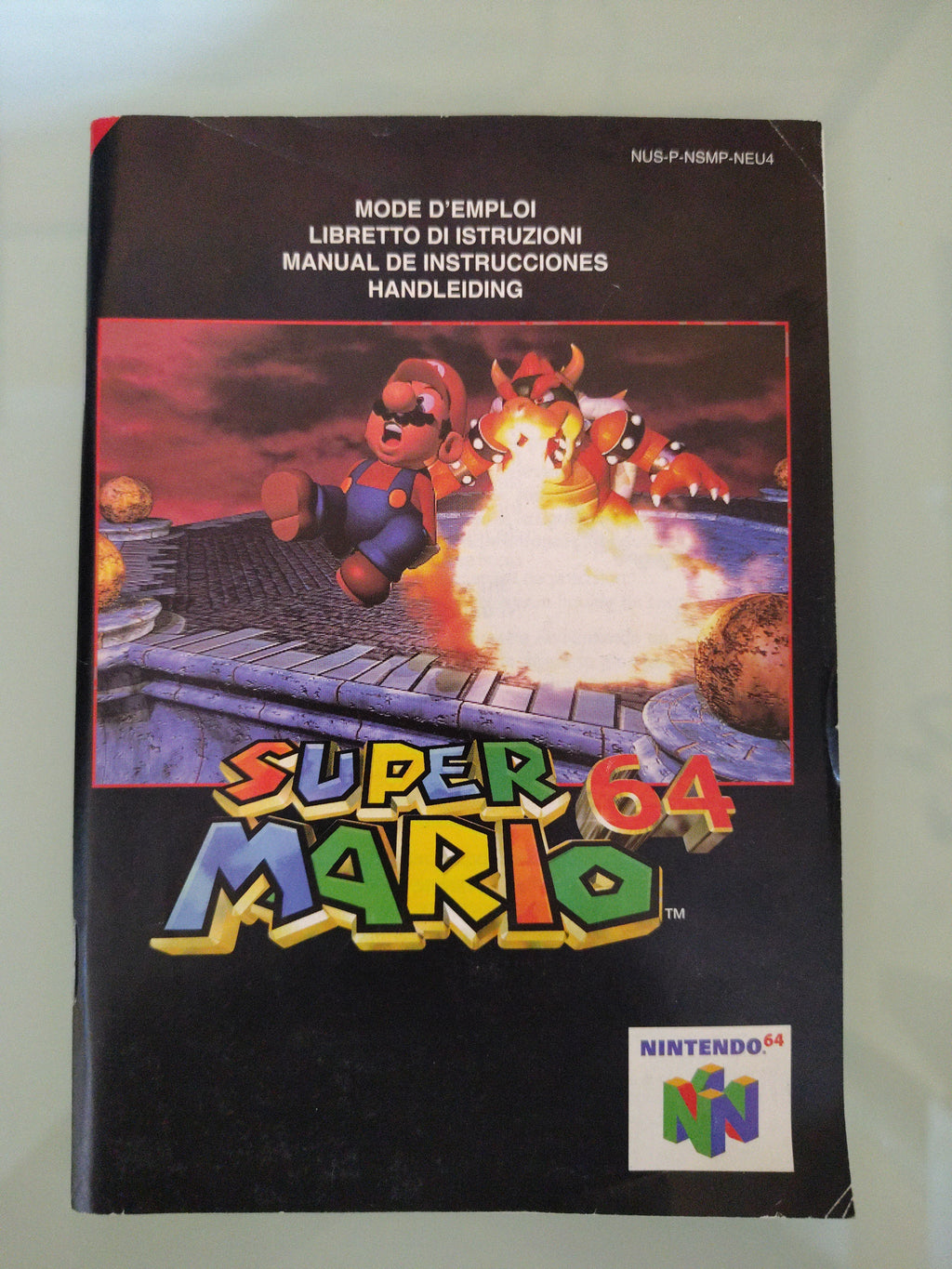 SUPER MARIO 64 ( manuale )