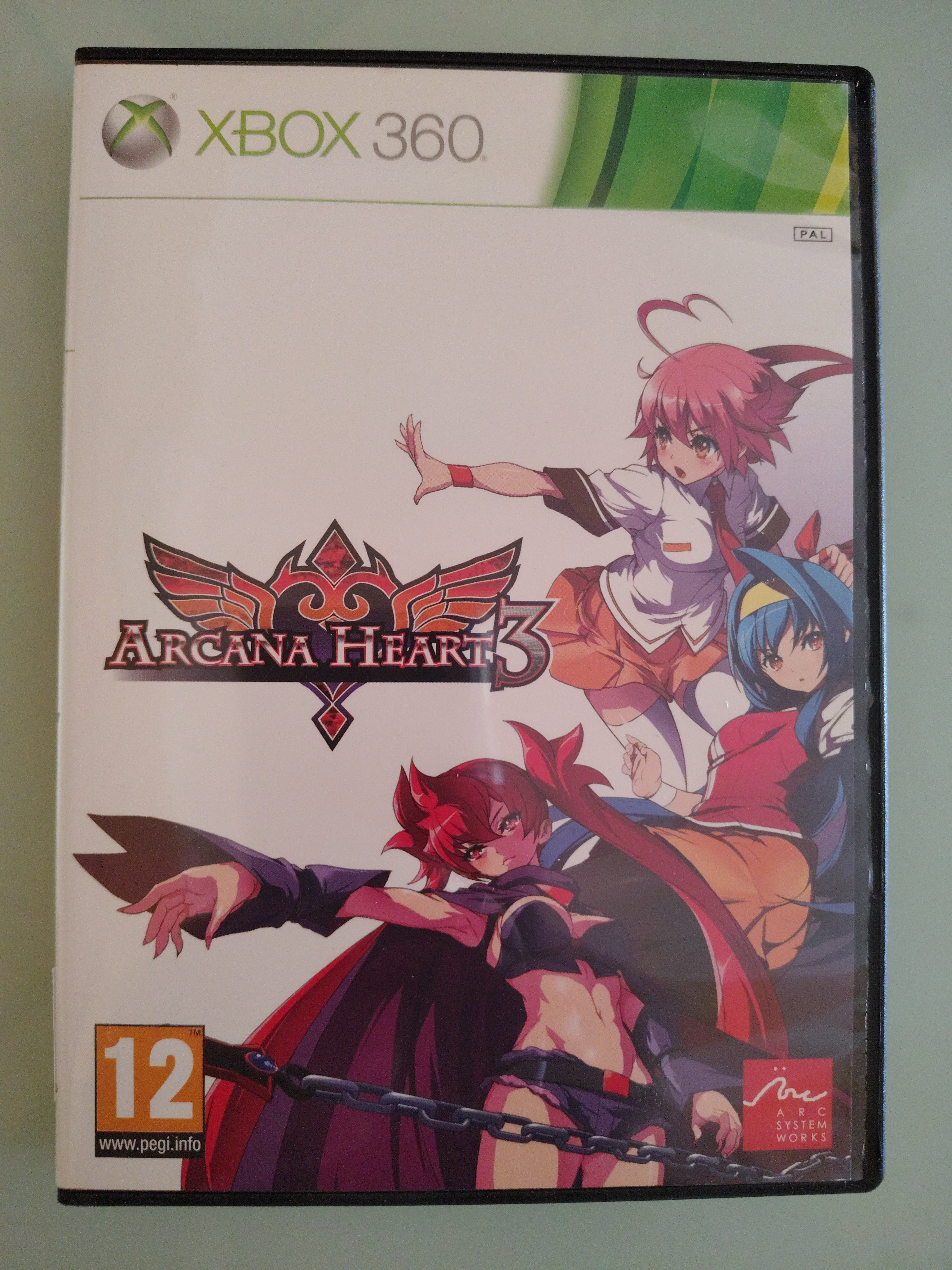 Arcana Heart 3 III  Microsoft XBOX 360 PAL