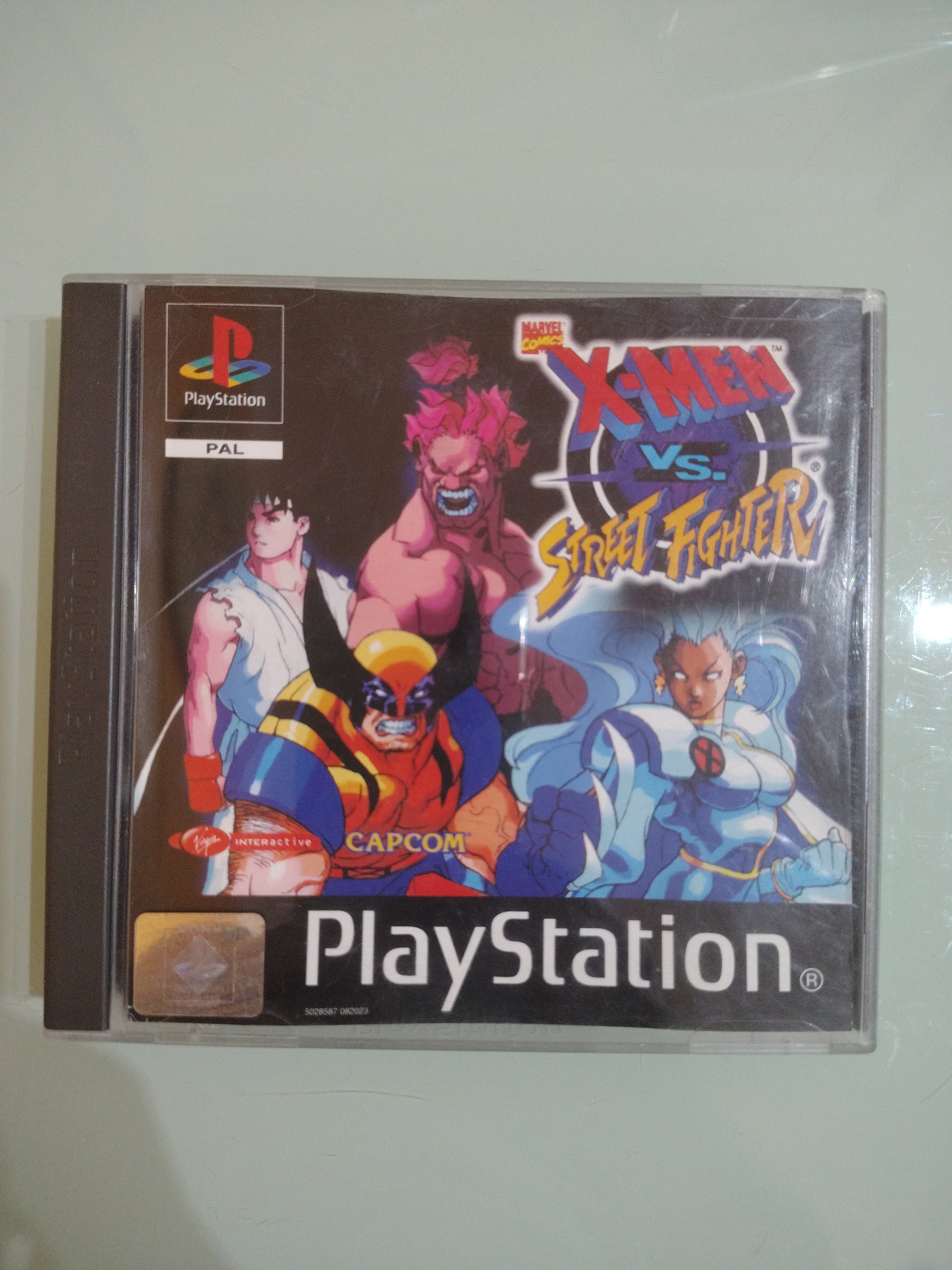 X-Men Vs Street Fighter Completo ITA MULTI Playstation 1 PS1 PAL buone  Condizioni