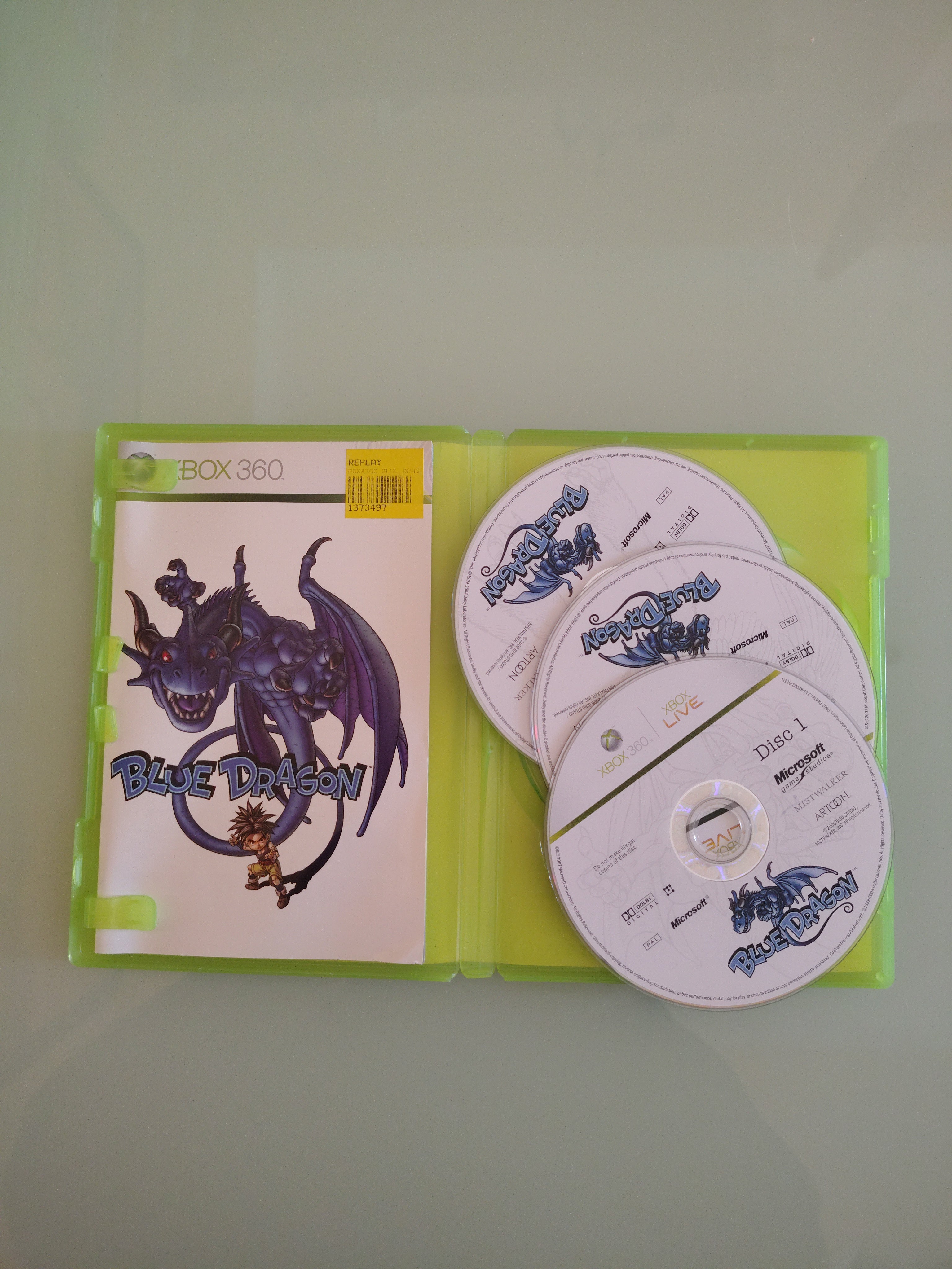 Blue dragon PAL ita