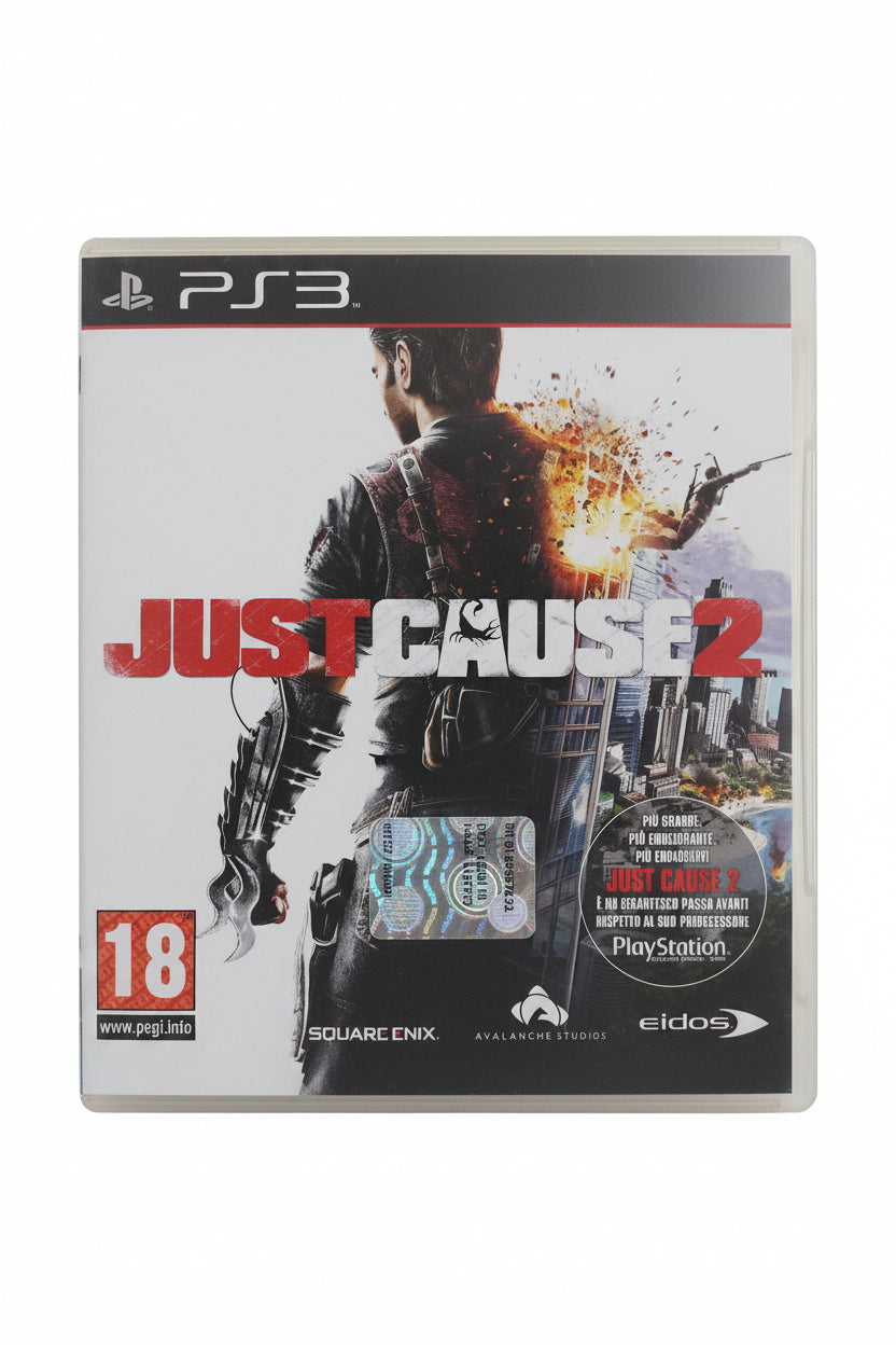 JUST CAUSE 2 SONY  PLAYSTATION 3 PAL EU EUR ITA ITALIANO ORIGINALE COMPLETO