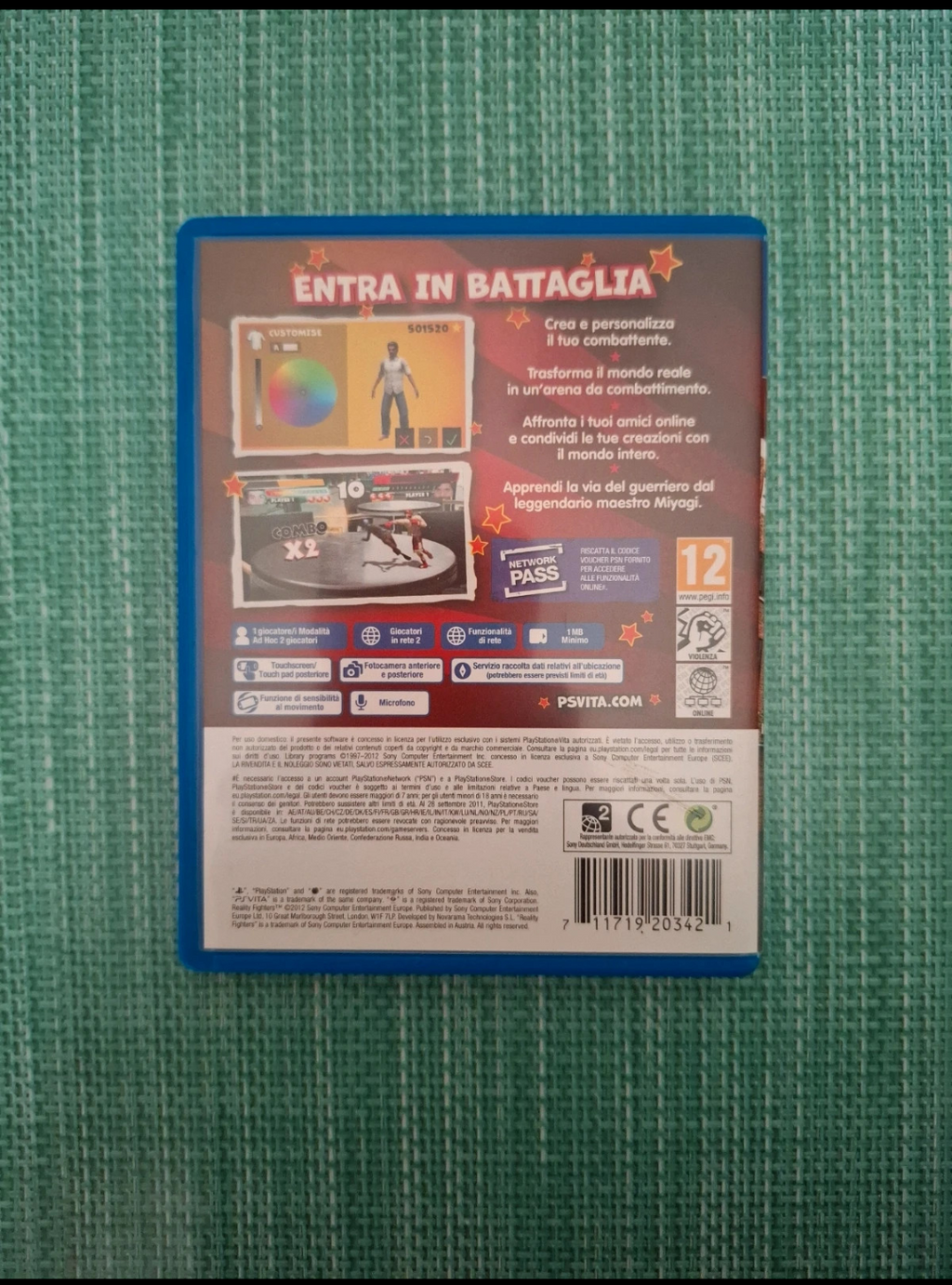 Reality Fighters  PSVita PAL