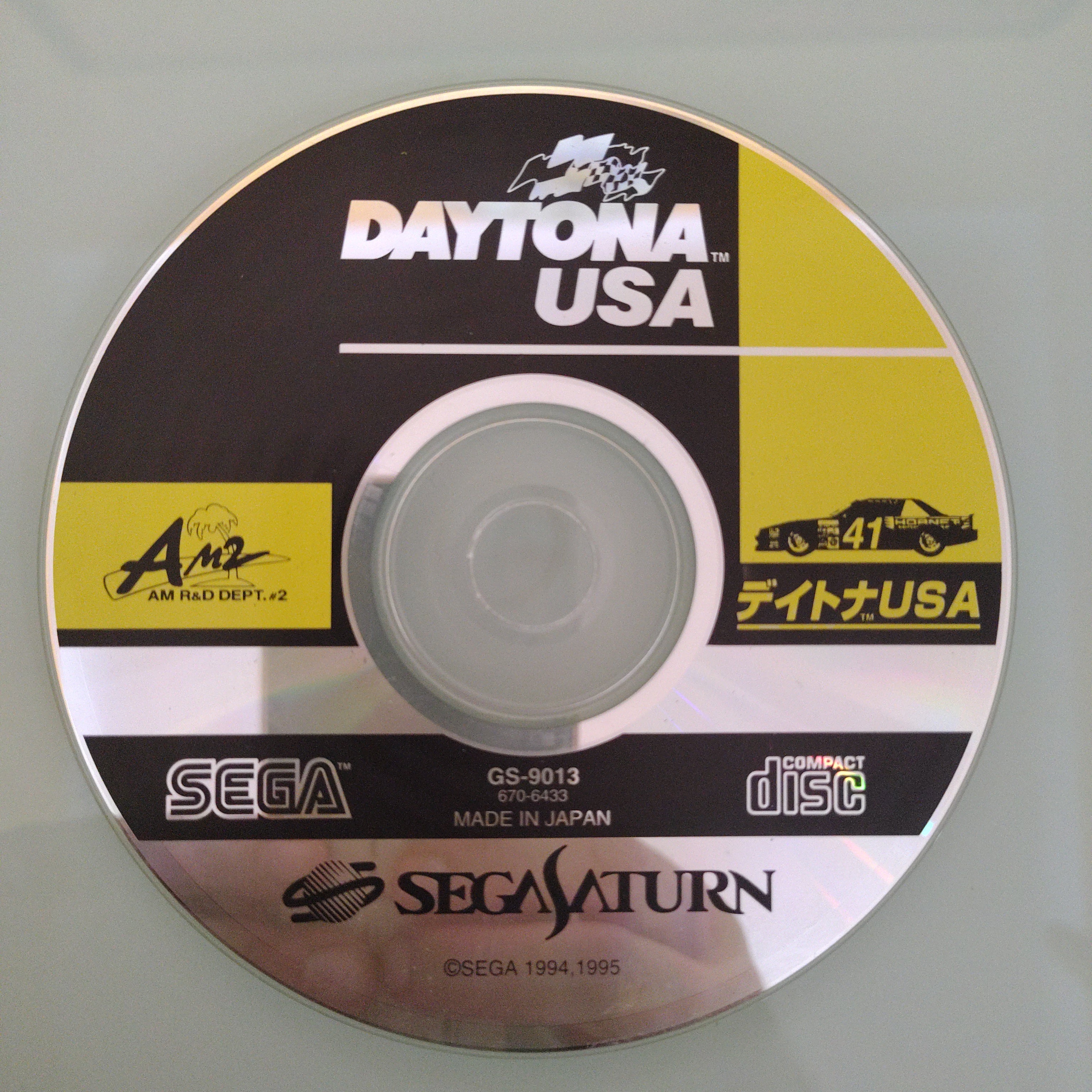 Daytona USA solo disco SEGA Saturn SS Giappone importazione
