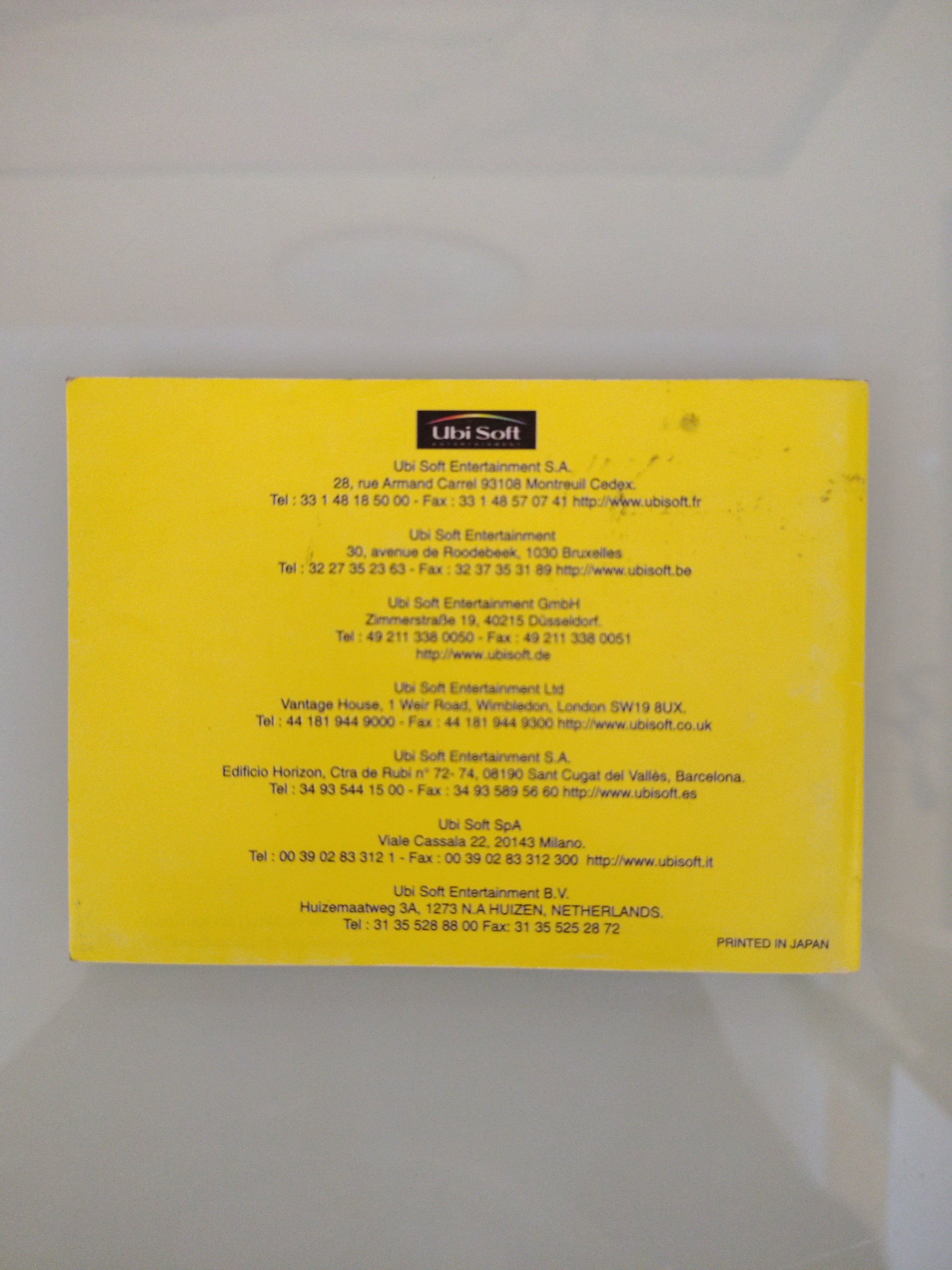 Hexcite - Libretto Istruzioni PAL/EUR Nintendo GameBoy Color SOLO MANUALE